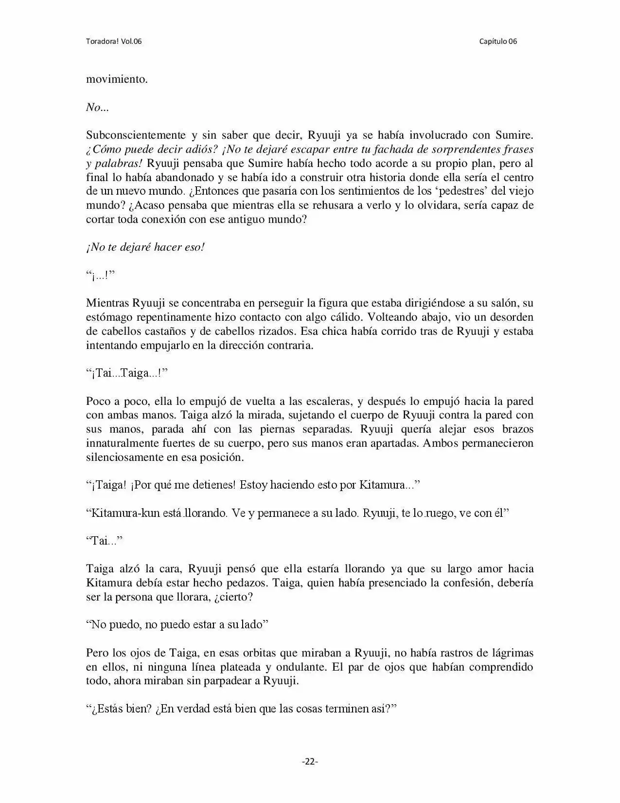 Toradora! (2006) - Capítulo 37 - Página 22 - LectorTMOo
