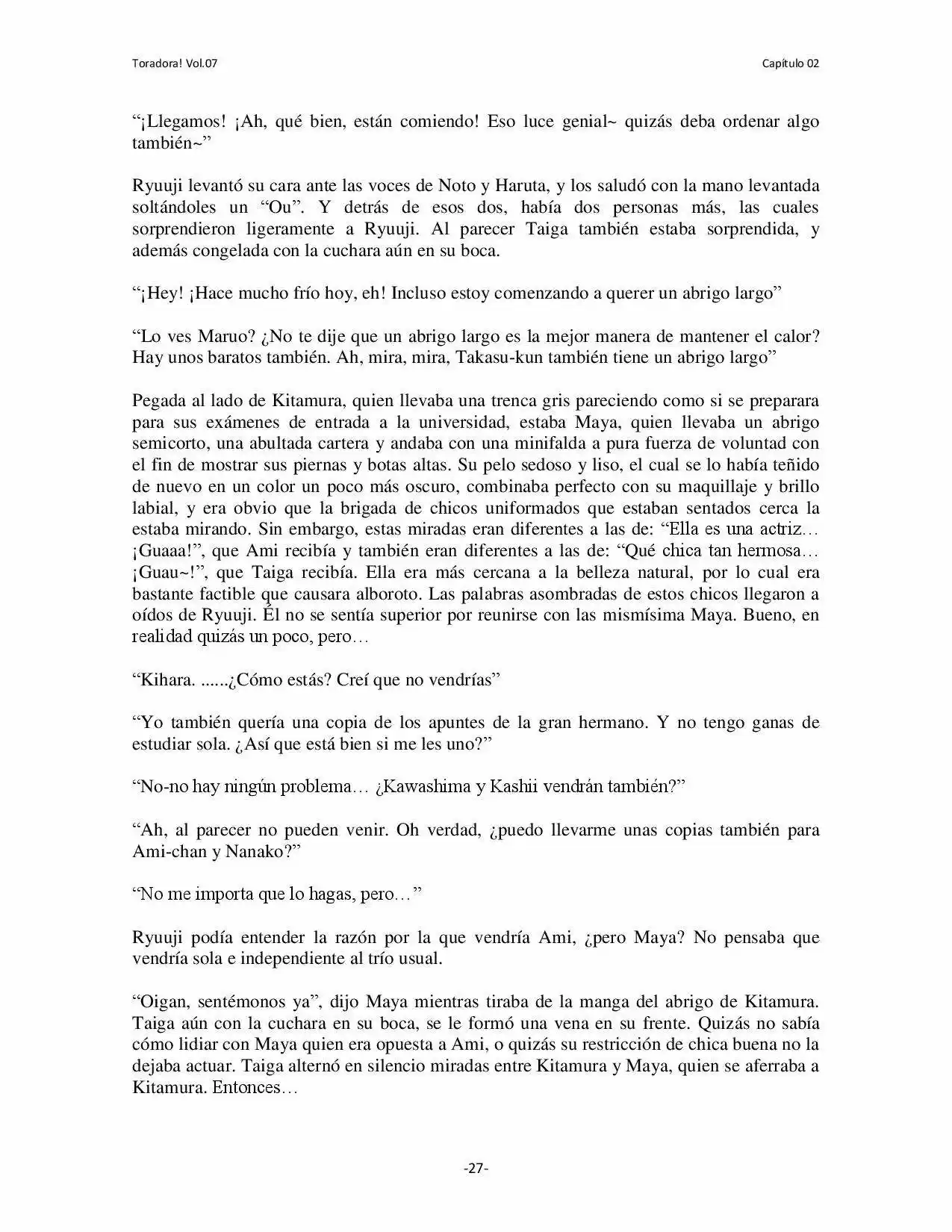 Toradora! (2006) - Capítulo 39 - Página 27 - LectorTMOo