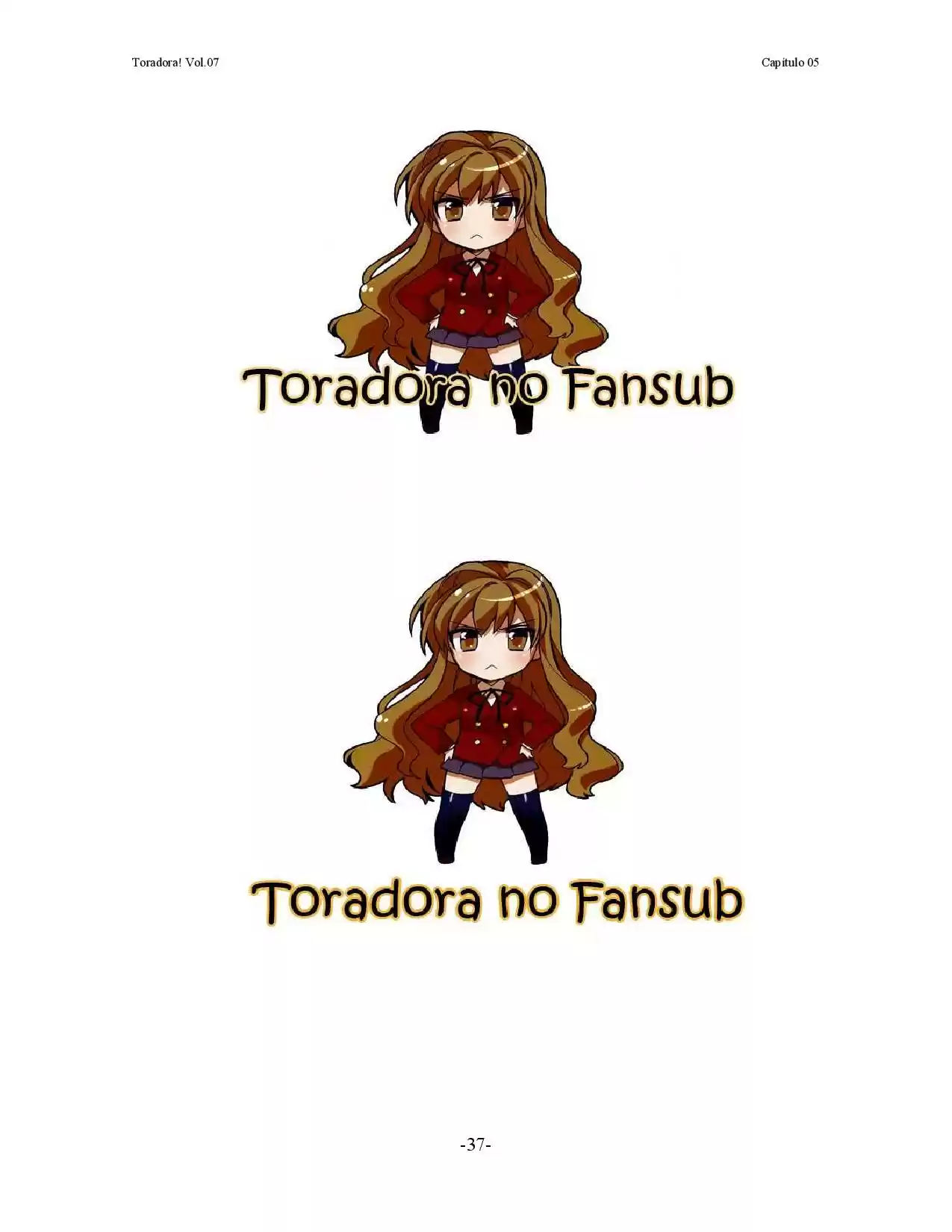 Toradora! (2006) - Capítulo 42 - Página 37 - LectorTMOo