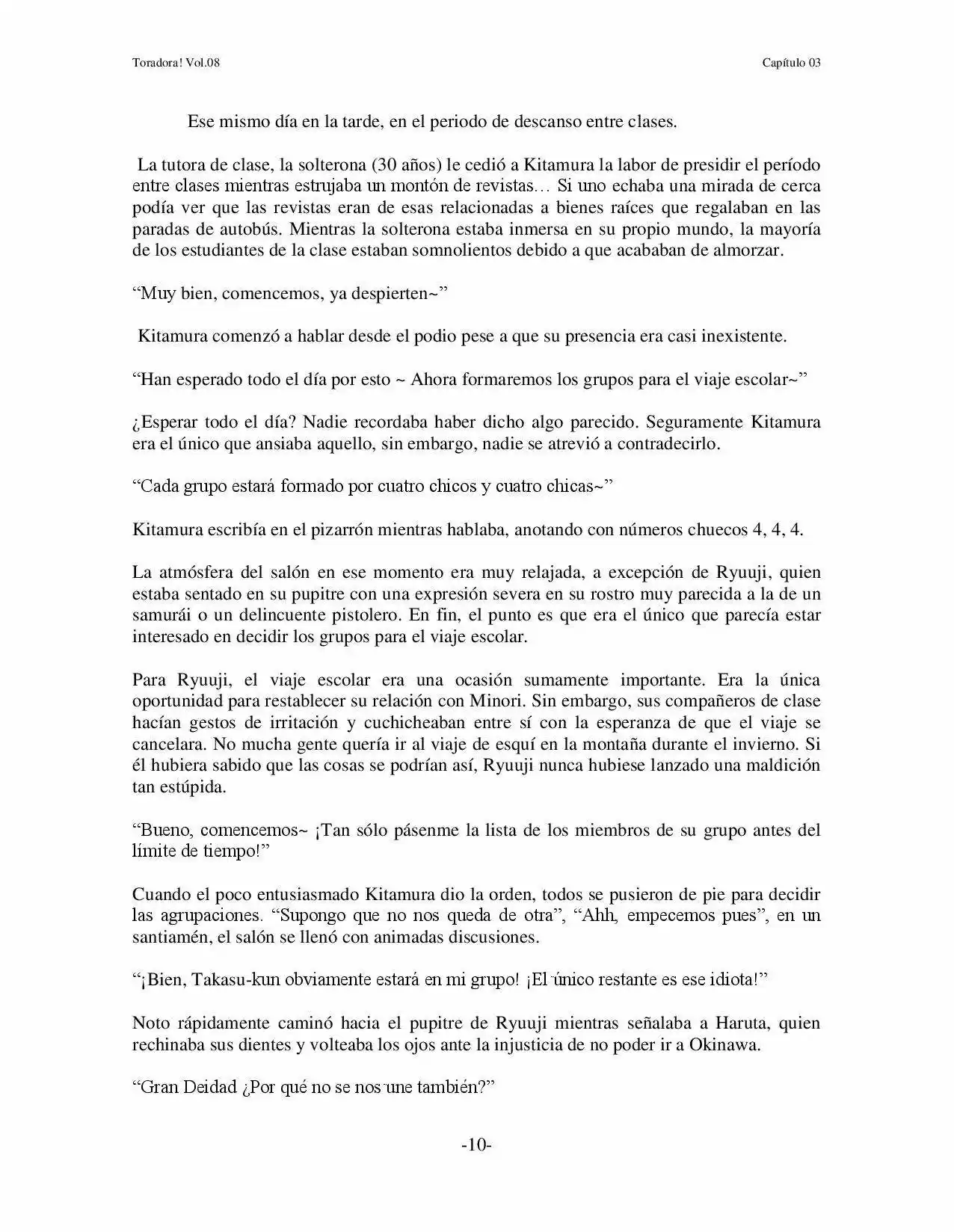 Toradora! (2006) - Capítulo 45 - Página 10 - LectorTMOo