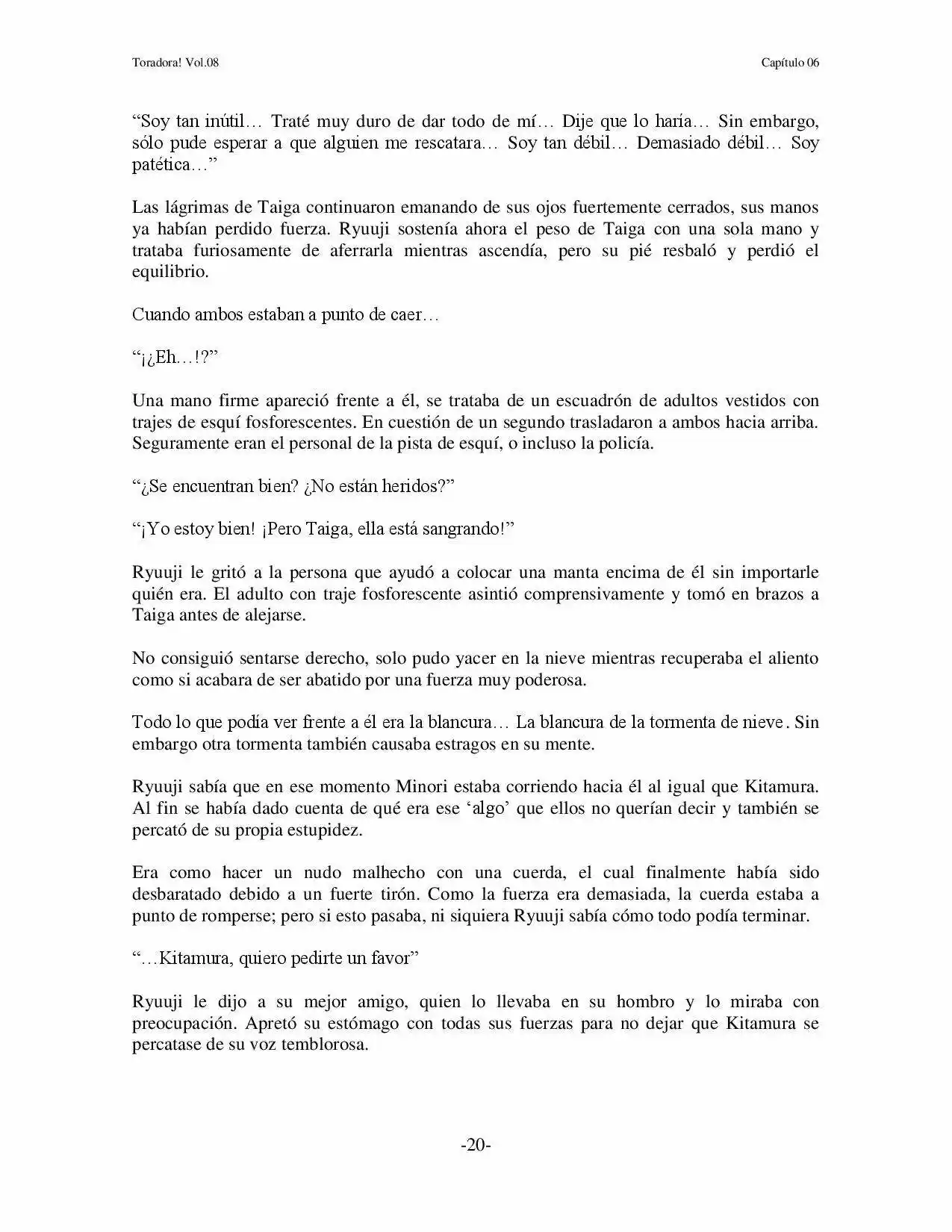 Toradora! (2006) - Capítulo 48 - Página 20 - LectorTMOo