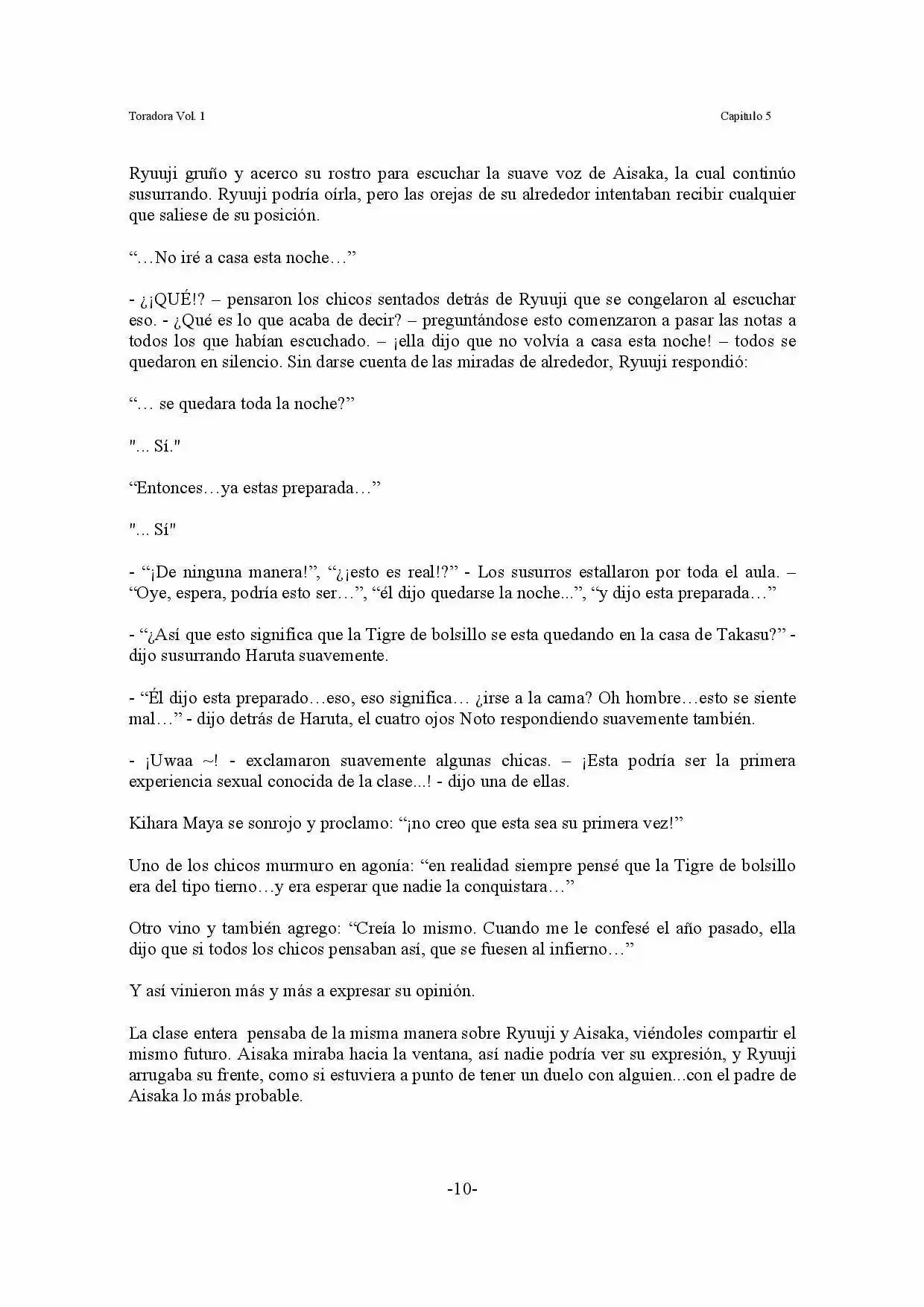 Toradora! (2006) - Capítulo 5 - Página 10 - LectorTMOo