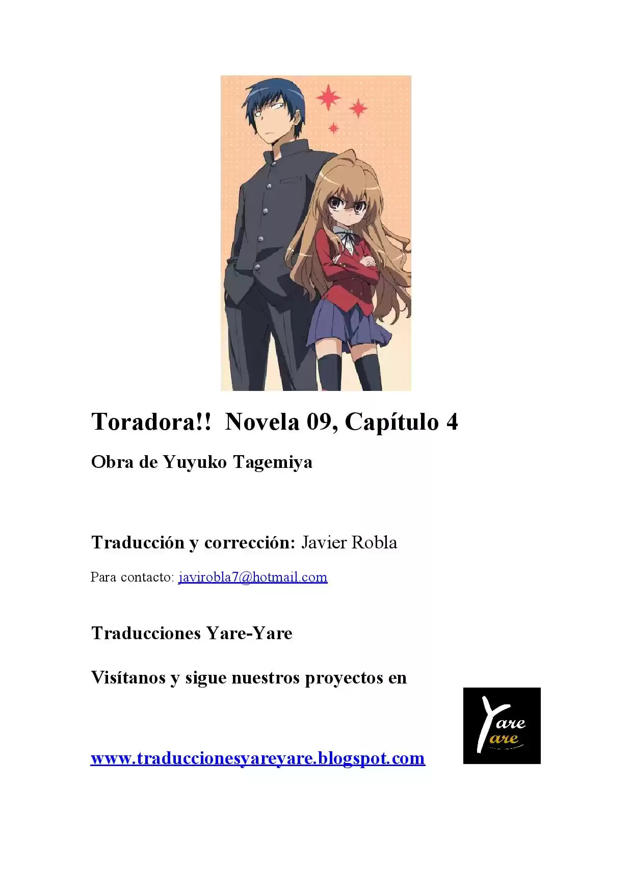 Toradora! (2006) - Capítulo 53 - Página 36 - LectorTMOo