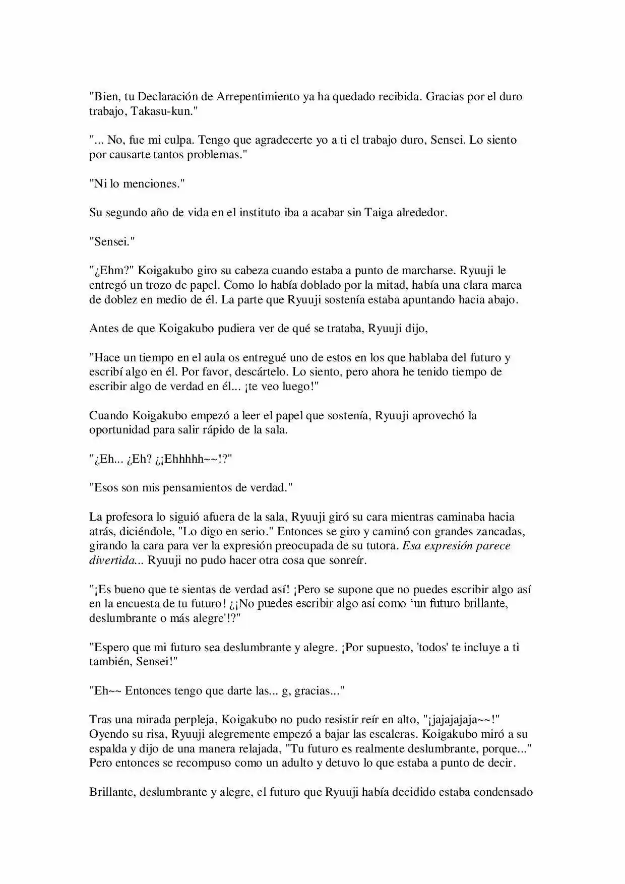 Toradora! (2006) - Capítulo 60 - Página 26 - LectorTMOo