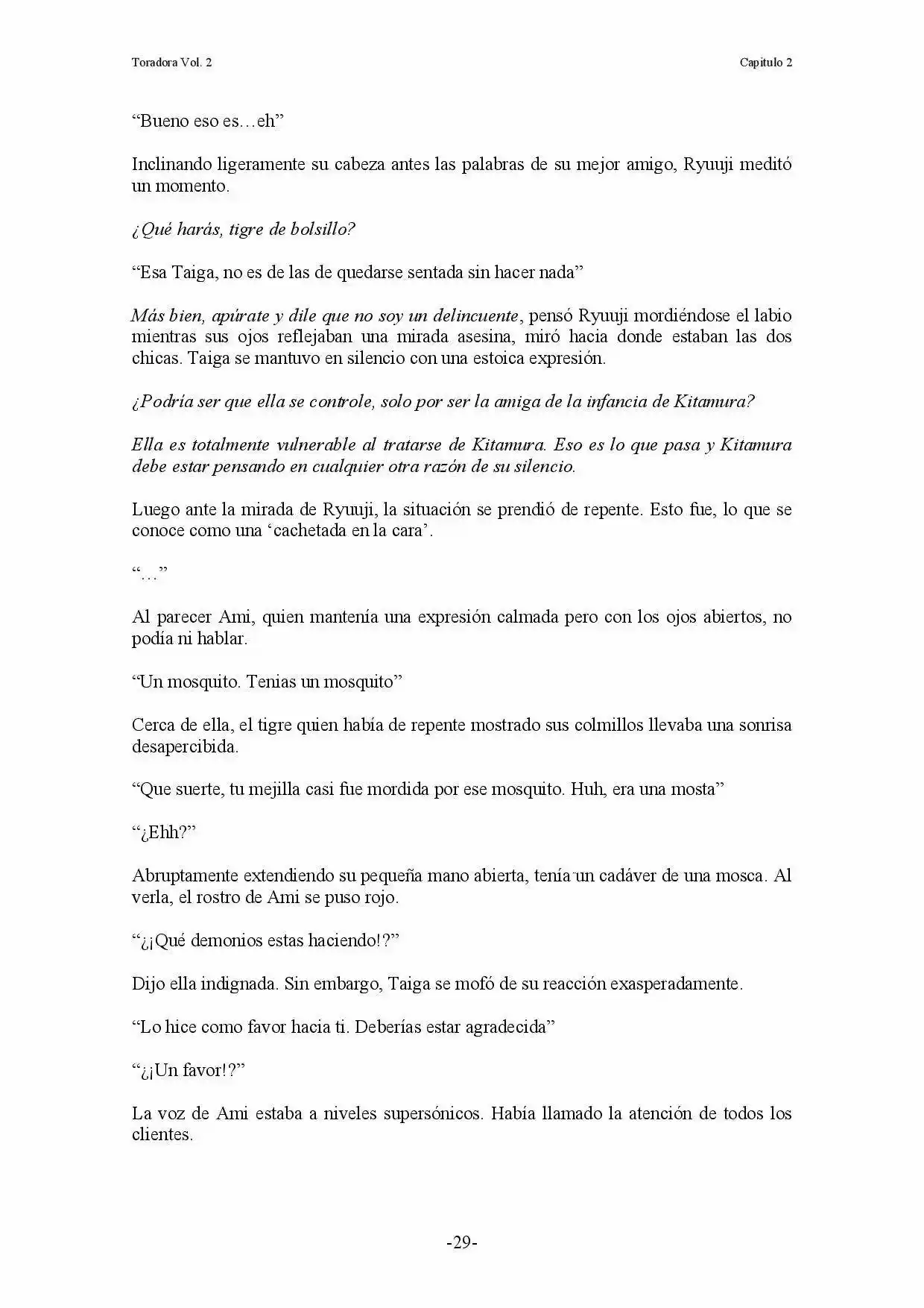 Toradora! (2006) - Capítulo 7 - Página 36 - LectorTMOo