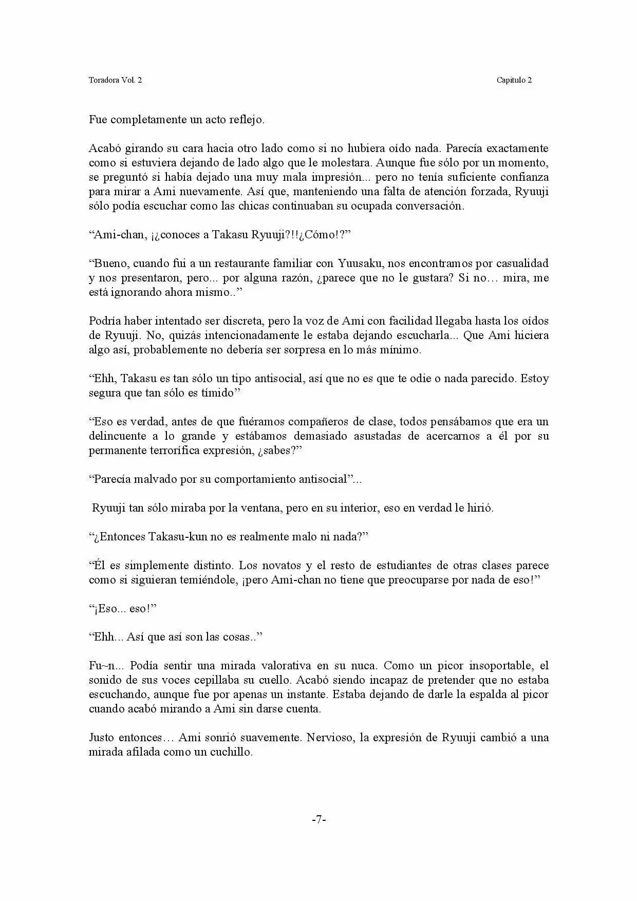 Toradora! (2006) - Capítulo 8 - Página 7 - LectorTMOo