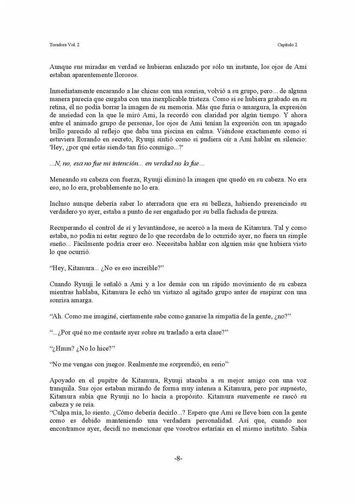 Toradora! (2006) - Capítulo 8 - Página 8 - LectorTMOo