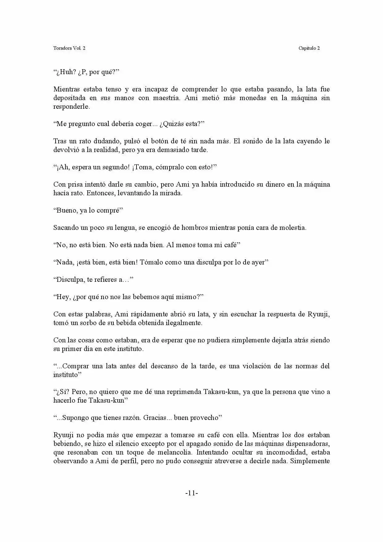 Toradora! (2006) - Capítulo 8 - Página 11 - LectorTMOo