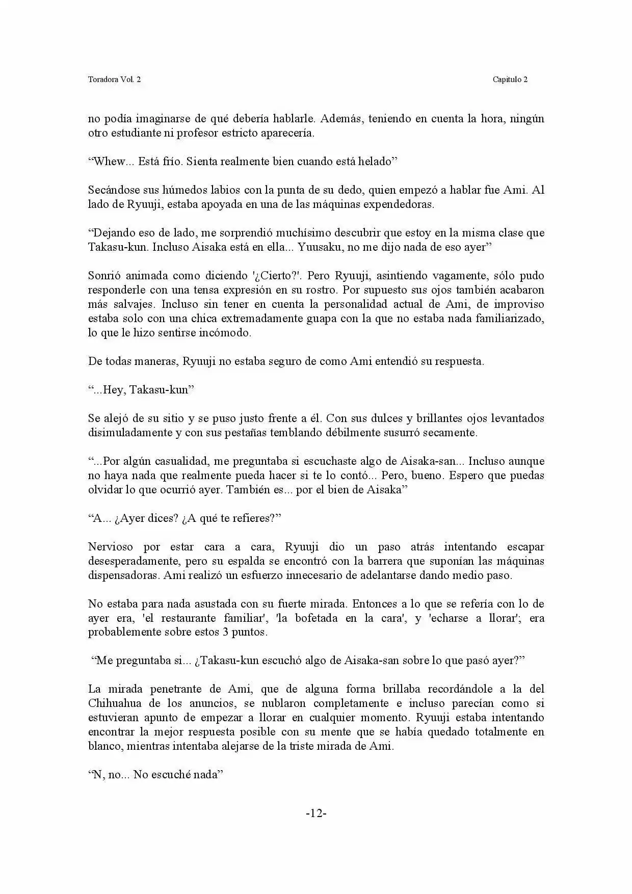 Toradora! (2006) - Capítulo 8 - Página 12 - LectorTMOo