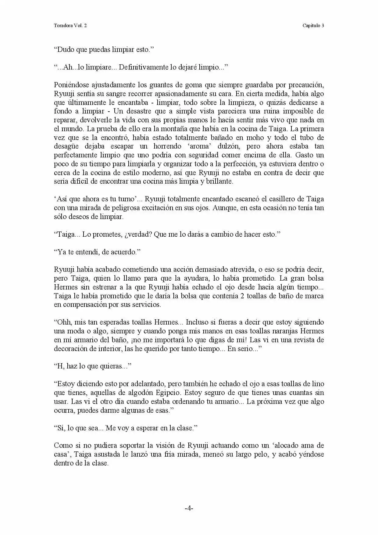 Toradora! (2006) - Capítulo 9 - Página 4 - LectorTMOo