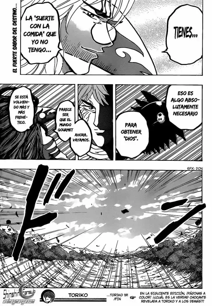 Toriko (2008) - Capítulo 191 - Página 19 - LectorTMOo