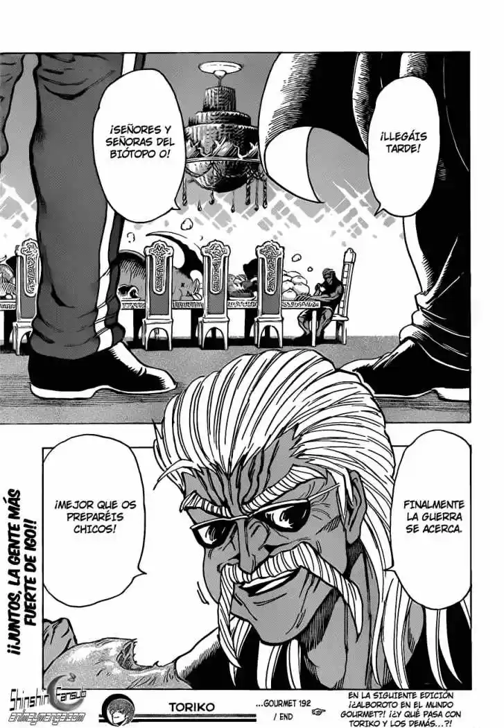 Toriko (2008) - Capítulo 192 - Página 20 - LectorTMOo