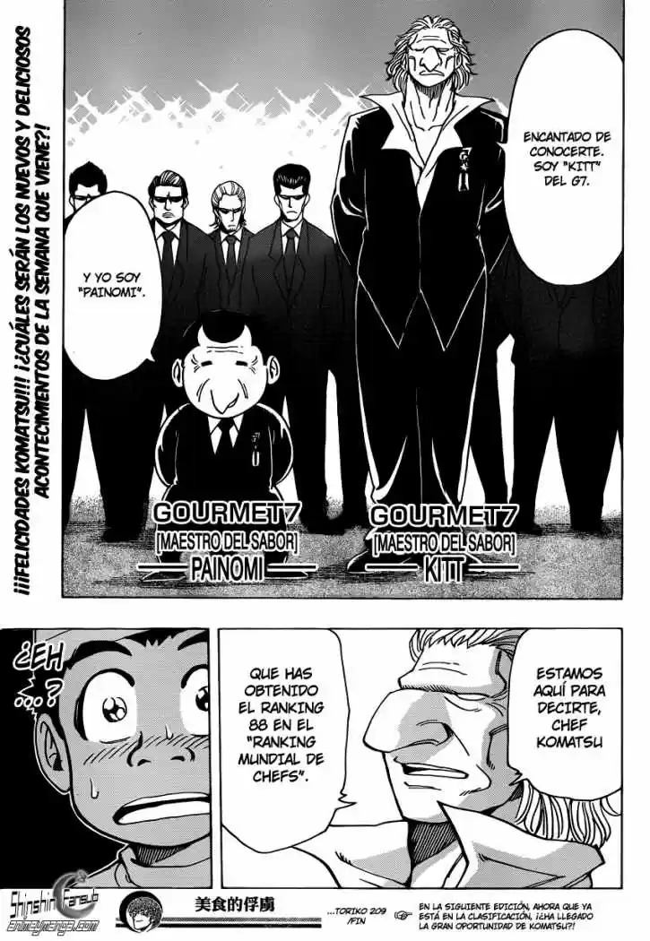 Toriko (2008) - Capítulo 209 - Página 19 - LectorTMOo