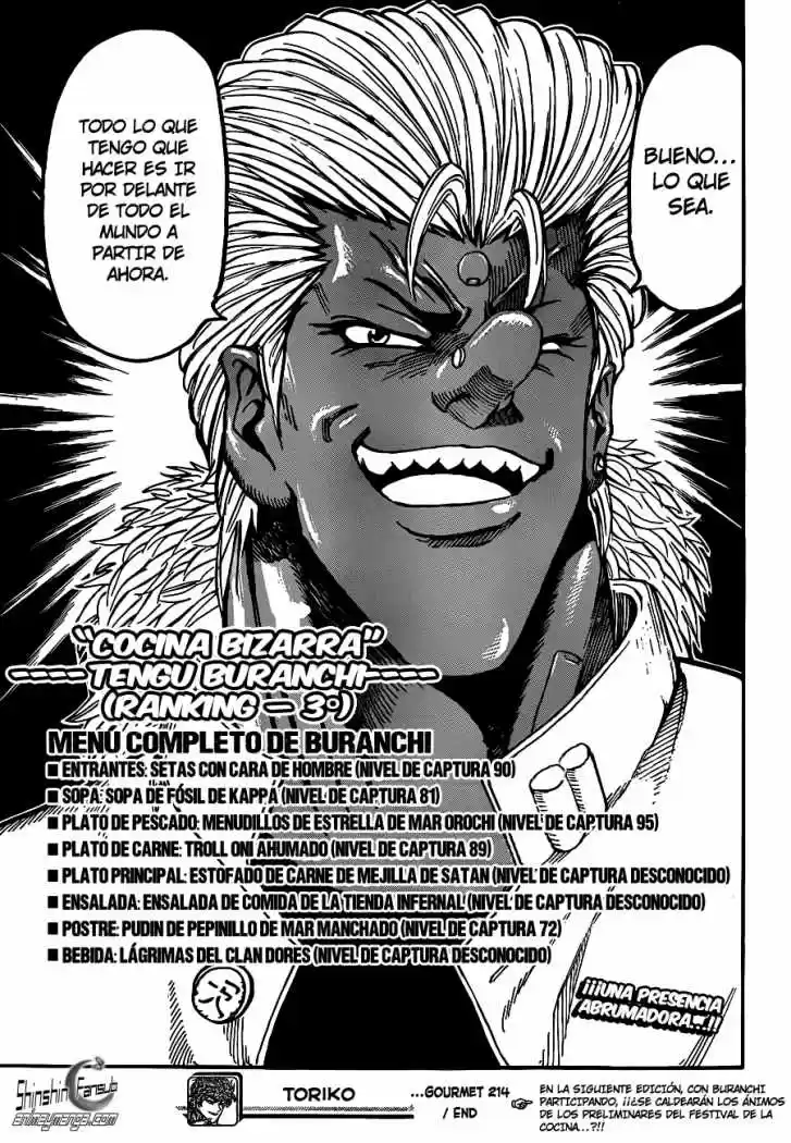 Toriko (2008) - Capítulo 214 - Página 18 - LectorTMOo