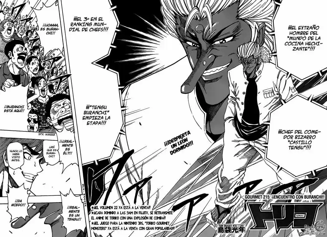 Toriko (2008) - Capítulo 215 - Página 4 - LectorTMOo