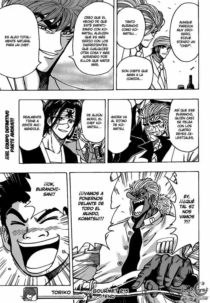 Toriko (2008) - Capítulo 215 - Página 18 - LectorTMOo