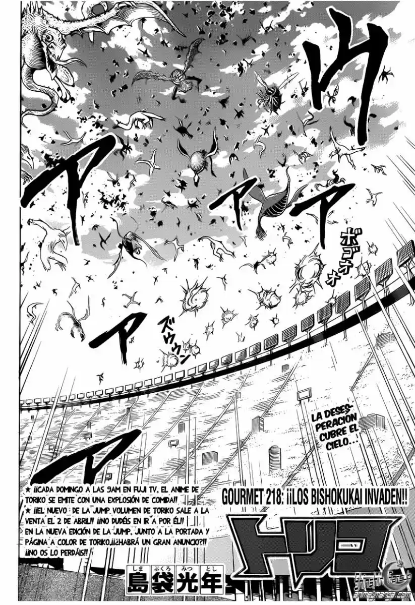 Toriko (2008) - Capítulo 218 - Página 7 - LectorTMOo