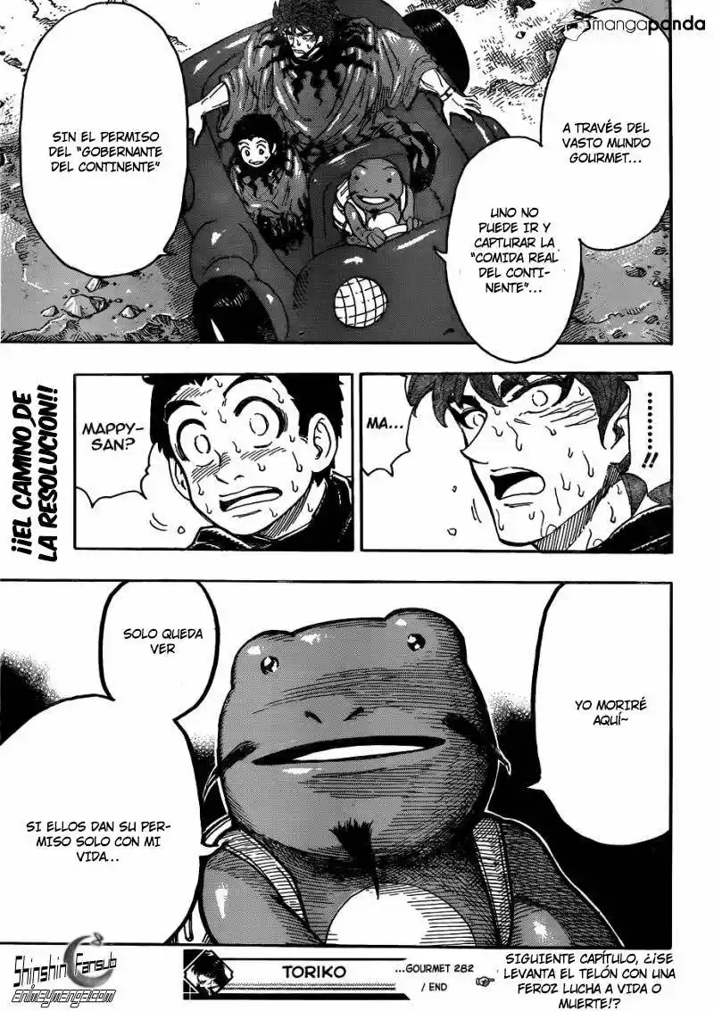 Toriko (2008) - Capítulo 282 - Página 18 - LectorTMOo