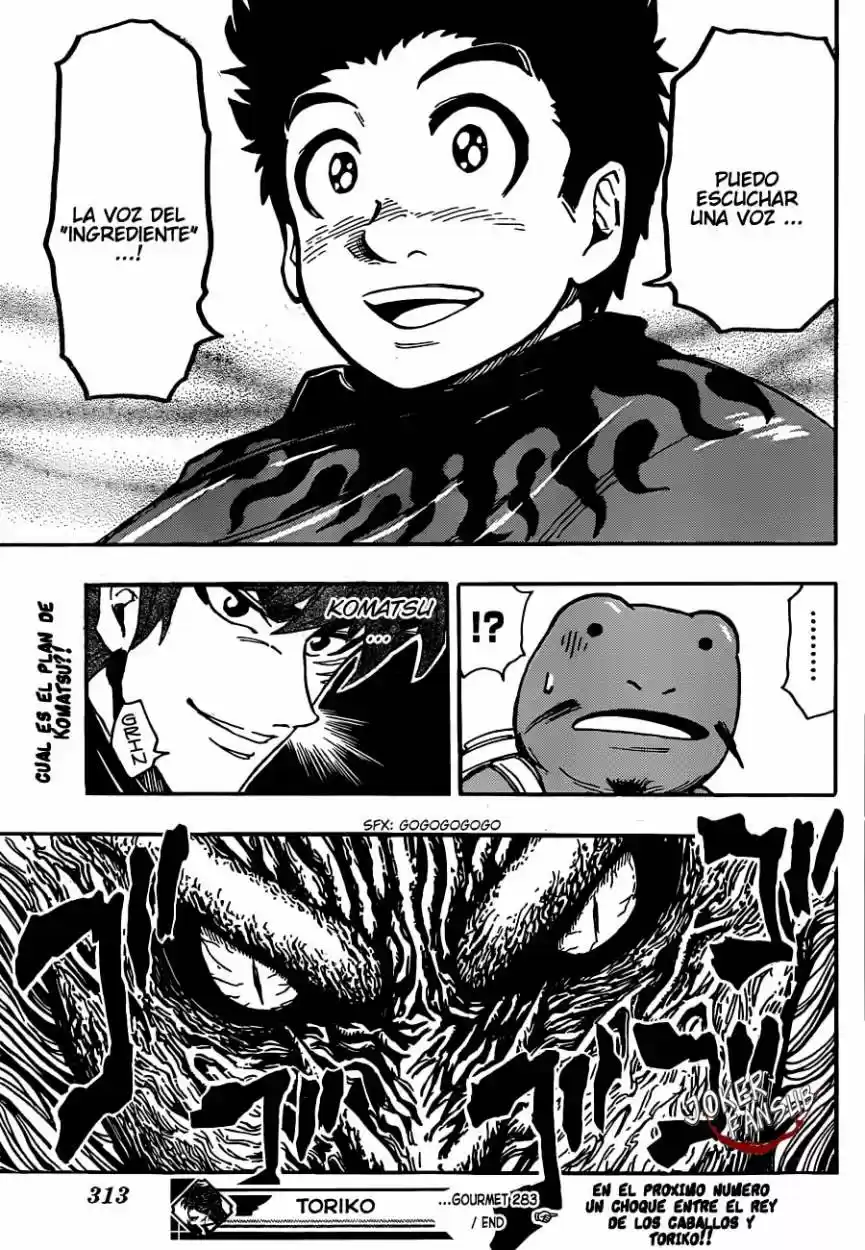 Toriko (2008) - Capítulo 283 - Página 17 - LectorTMOo