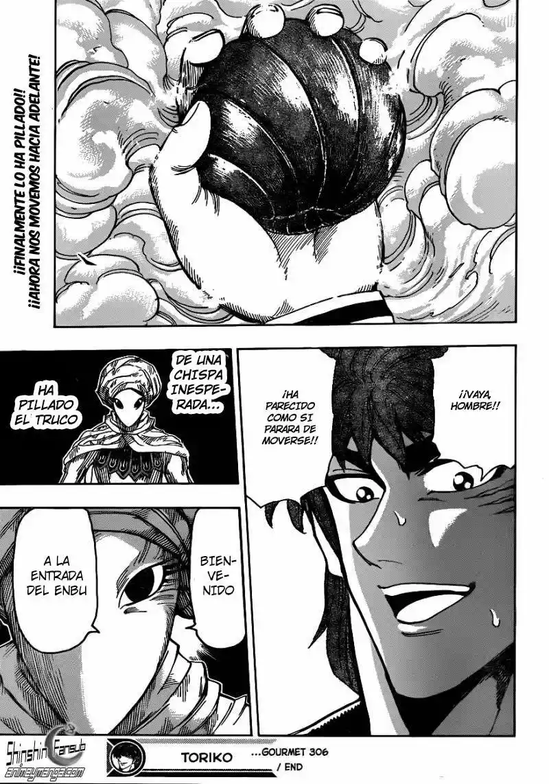Toriko (2008) - Capítulo 306 - Página 18 - LectorTMOo