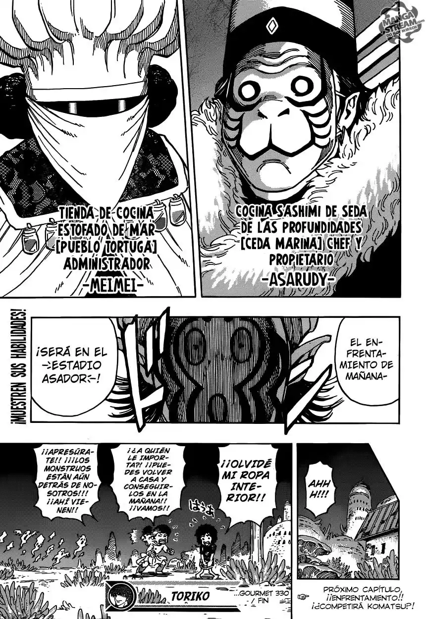 Toriko (2008) - Capítulo 330 - Página 18 - LectorTMOo