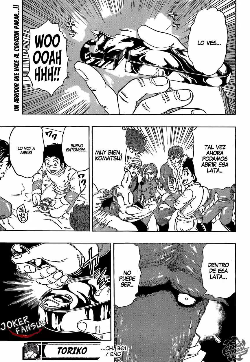 Toriko (2008) - Capítulo 361 - Página 19 - LectorTMOo