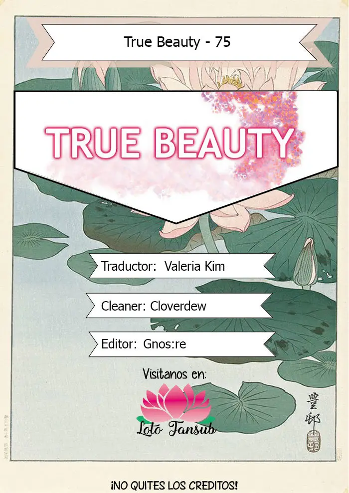 True Beauty (2018) - Capítulo 75 - Página 1 - LectorTMOo