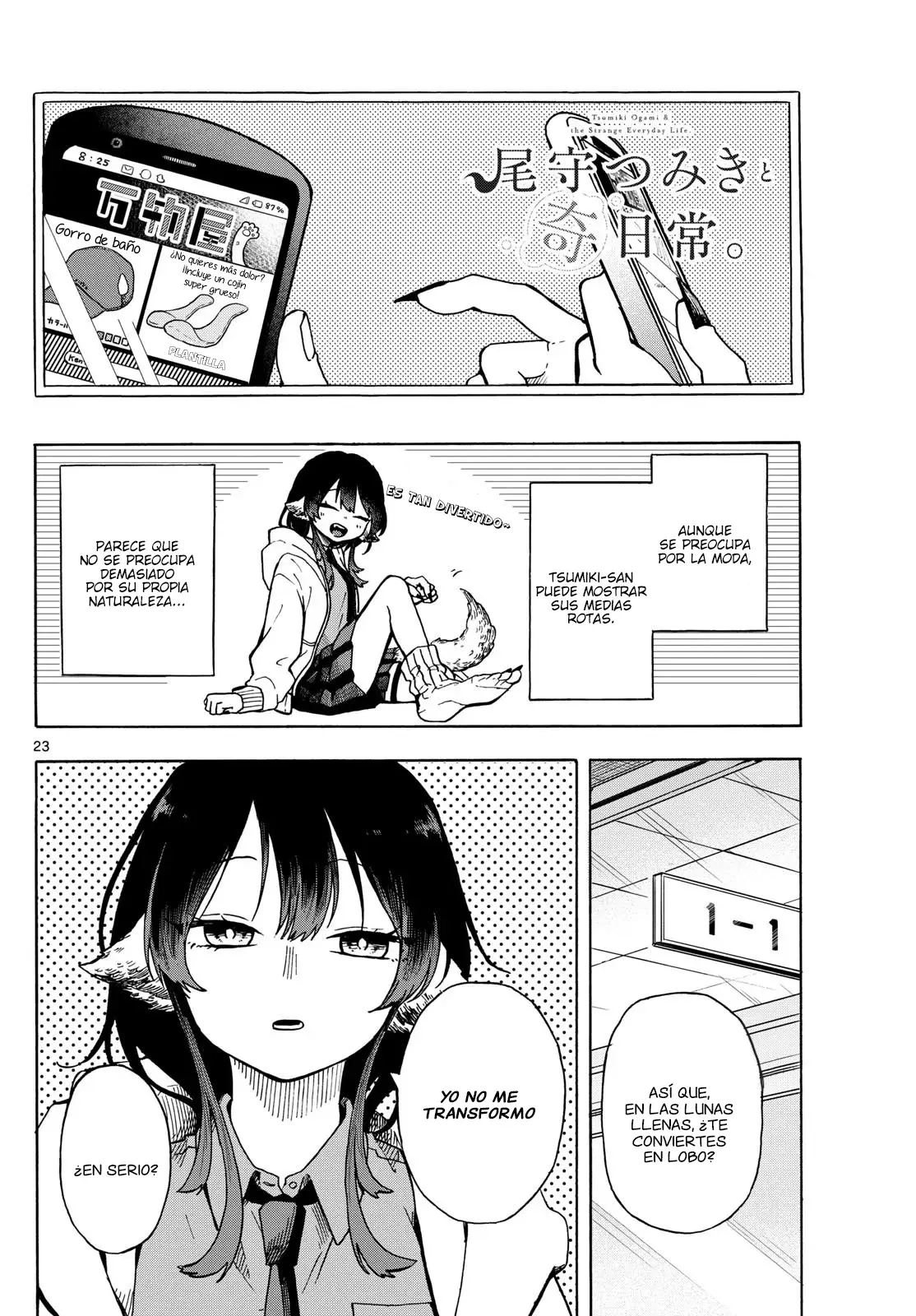 Tsumiki Ogami y la Extraña Vida Cotidiana . (2023) - Capítulo 1 - Página 23 - LectorTMOo
