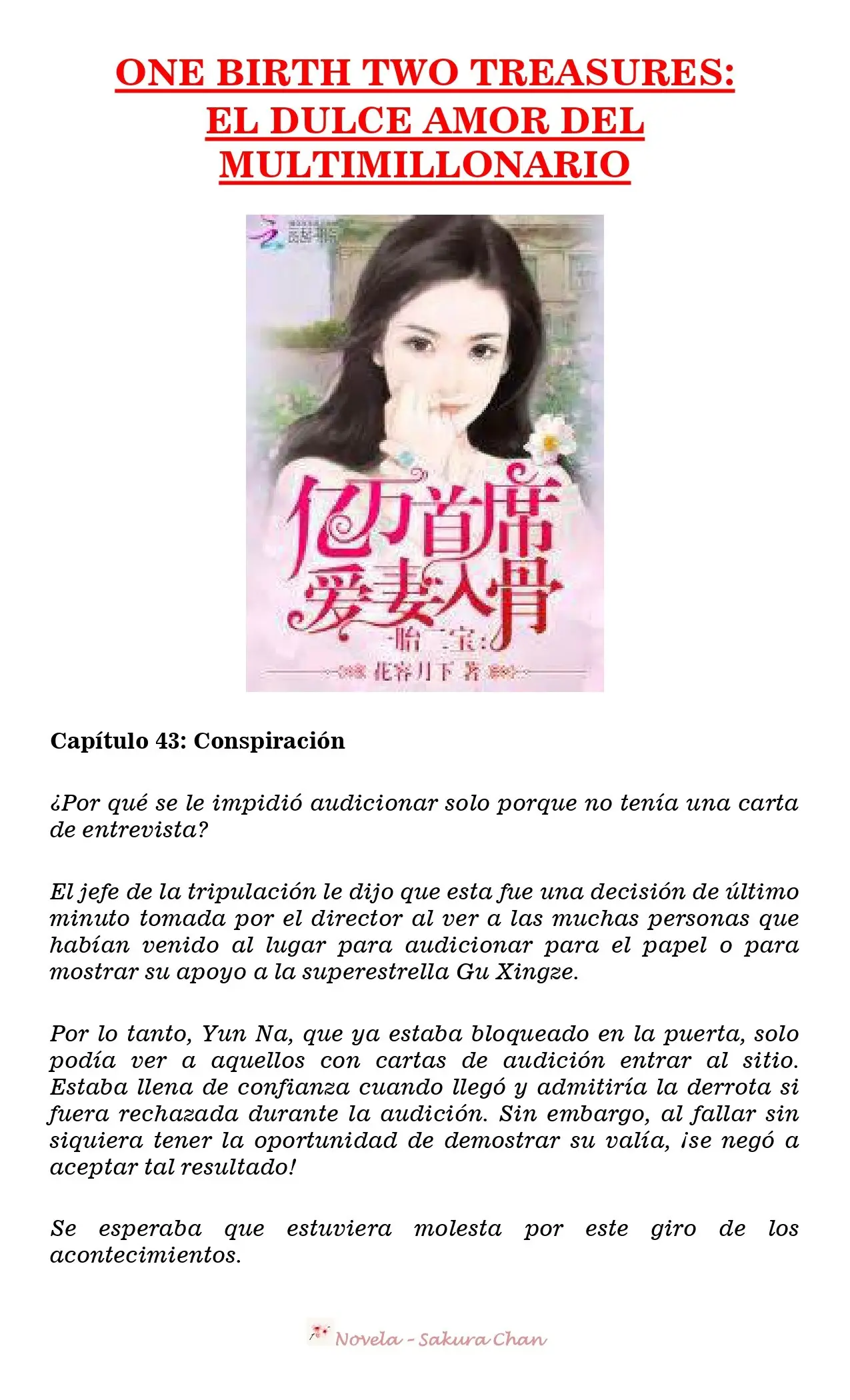 Un nacimiento dos tesoros: El dulce amor del multimillonario (2019) - Capítulo 43 - Página 3 - LectorTMOo