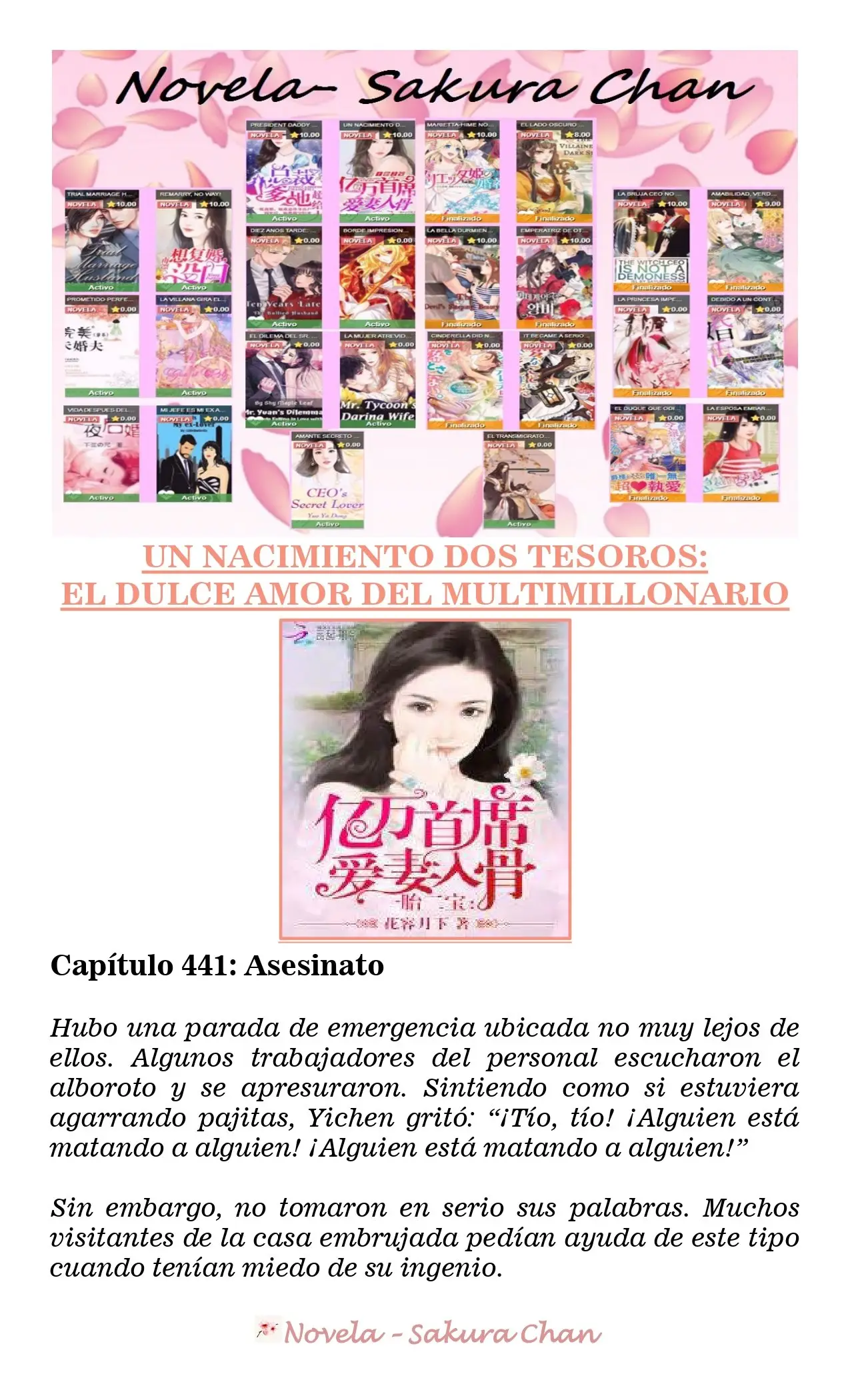 Un nacimiento dos tesoros: El dulce amor del multimillonario (2019) - Capítulo 441 - Página 1 - LectorTMOo
