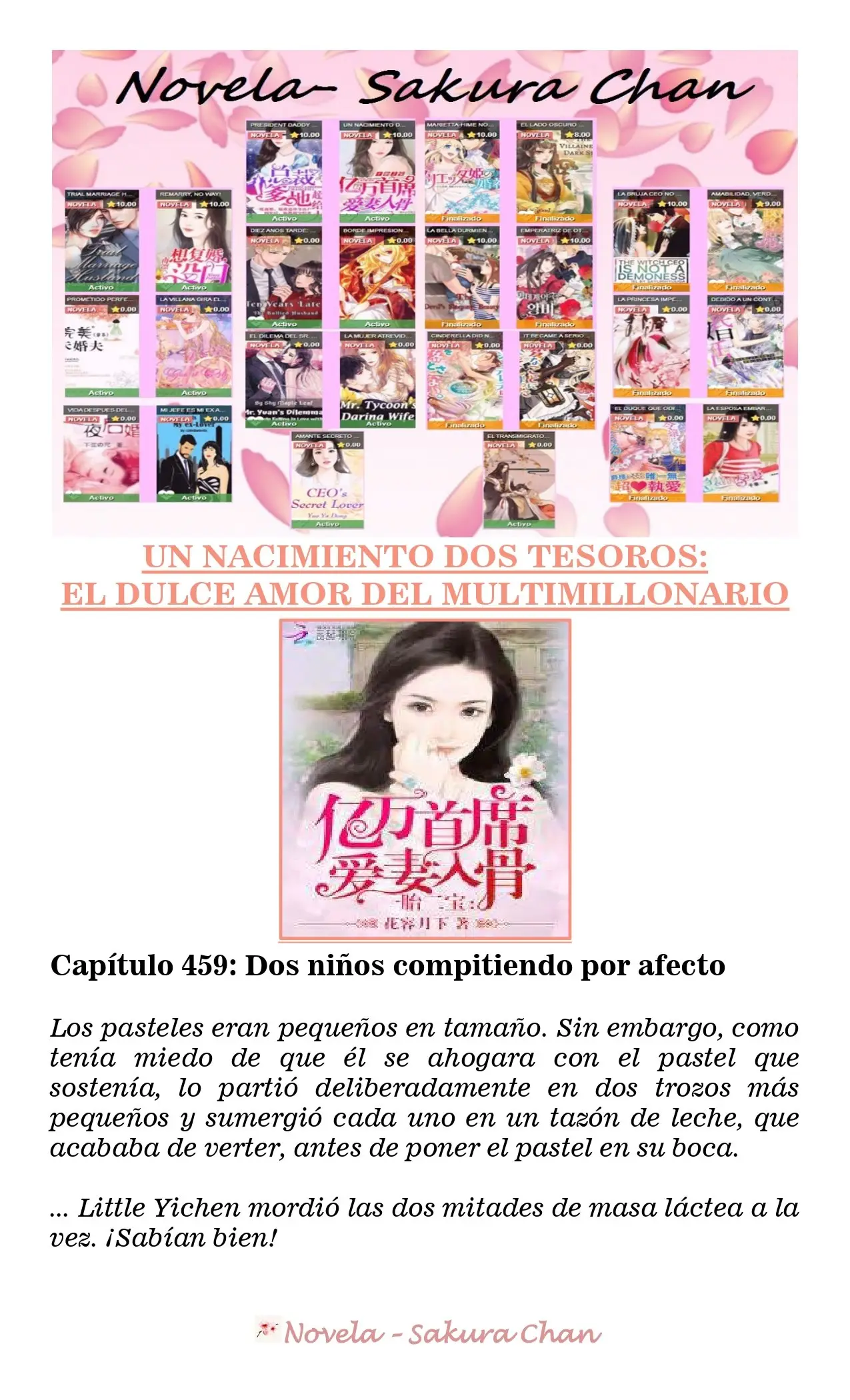 Un nacimiento dos tesoros: El dulce amor del multimillonario (2019) - Capítulo 459 - Página 1 - LectorTMOo