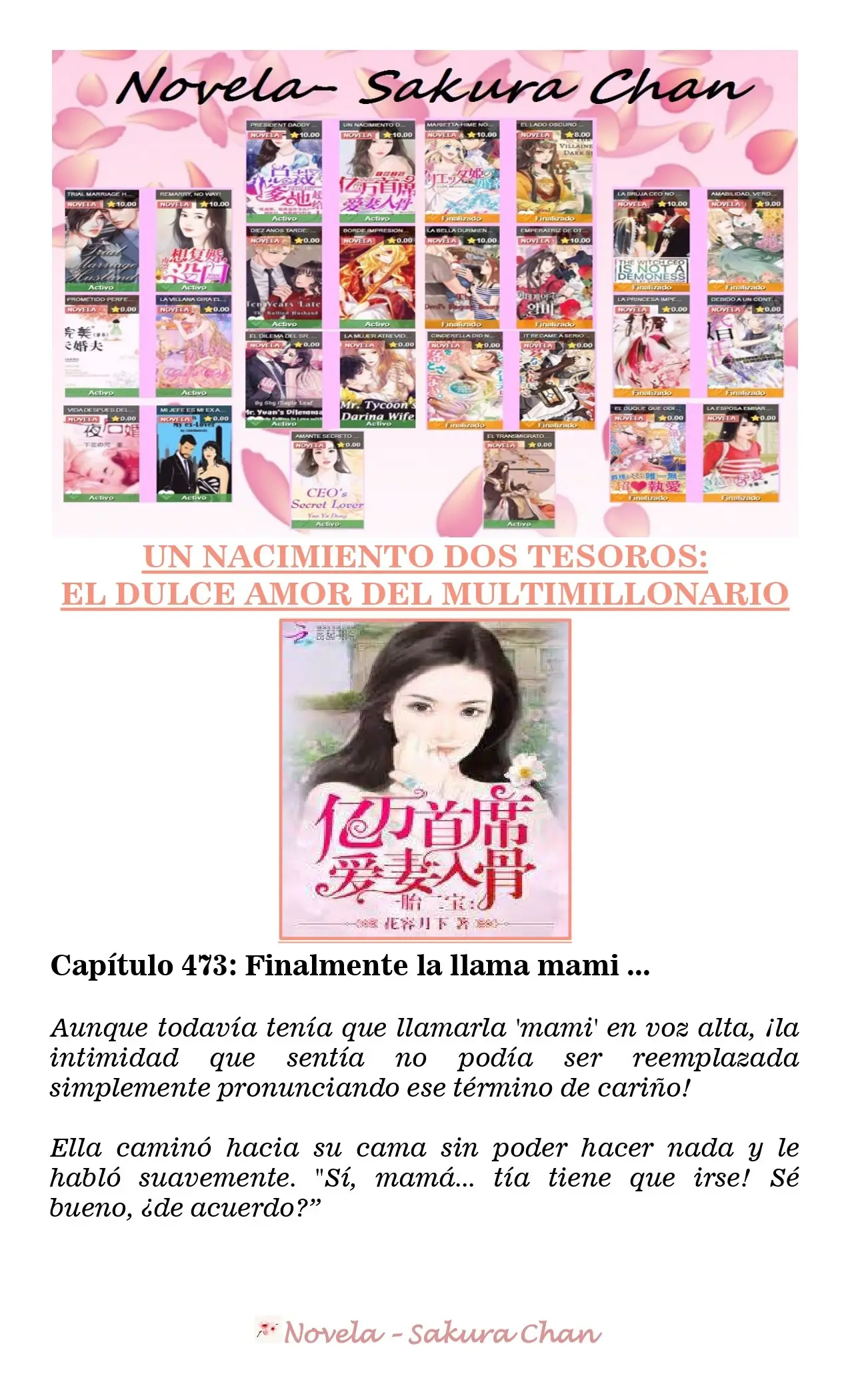 Un nacimiento dos tesoros: El dulce amor del multimillonario (2019) - Capítulo 473 - Página 5 - LectorTMOo
