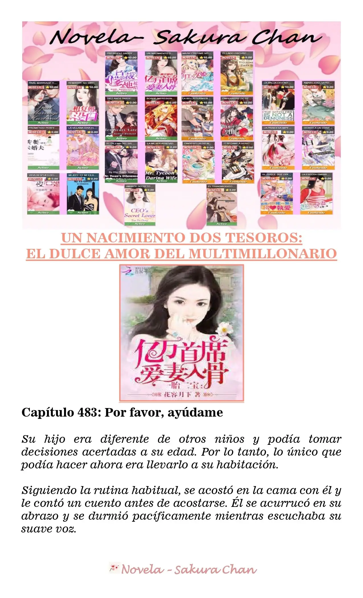 Un nacimiento dos tesoros: El dulce amor del multimillonario (2019) - Capítulo 483 - Página 1 - LectorTMOo