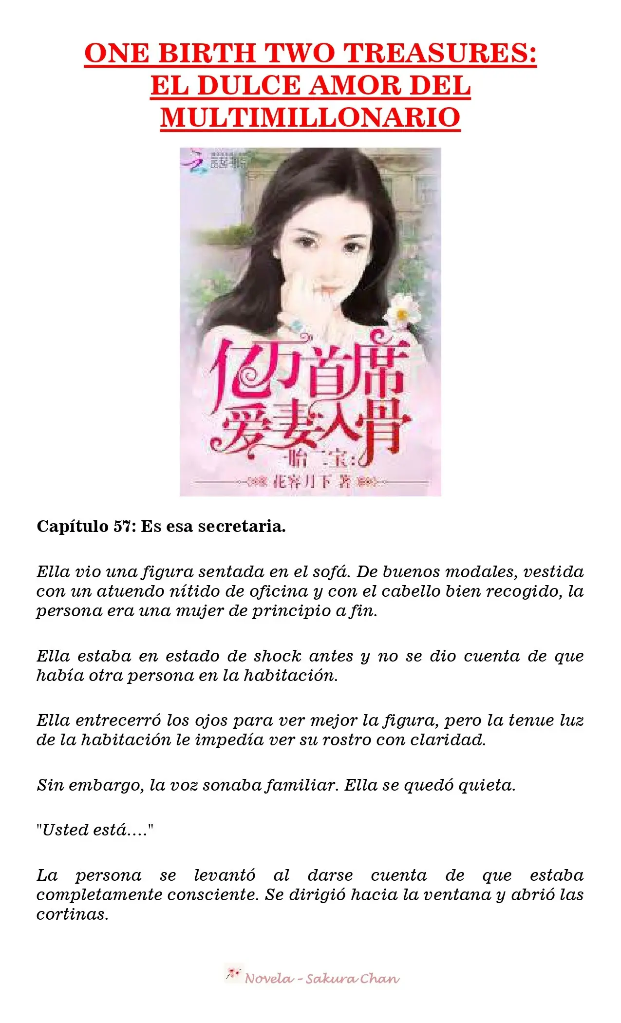 Un nacimiento dos tesoros: El dulce amor del multimillonario (2019) - Capítulo 57 - Página 1 - LectorTMOo