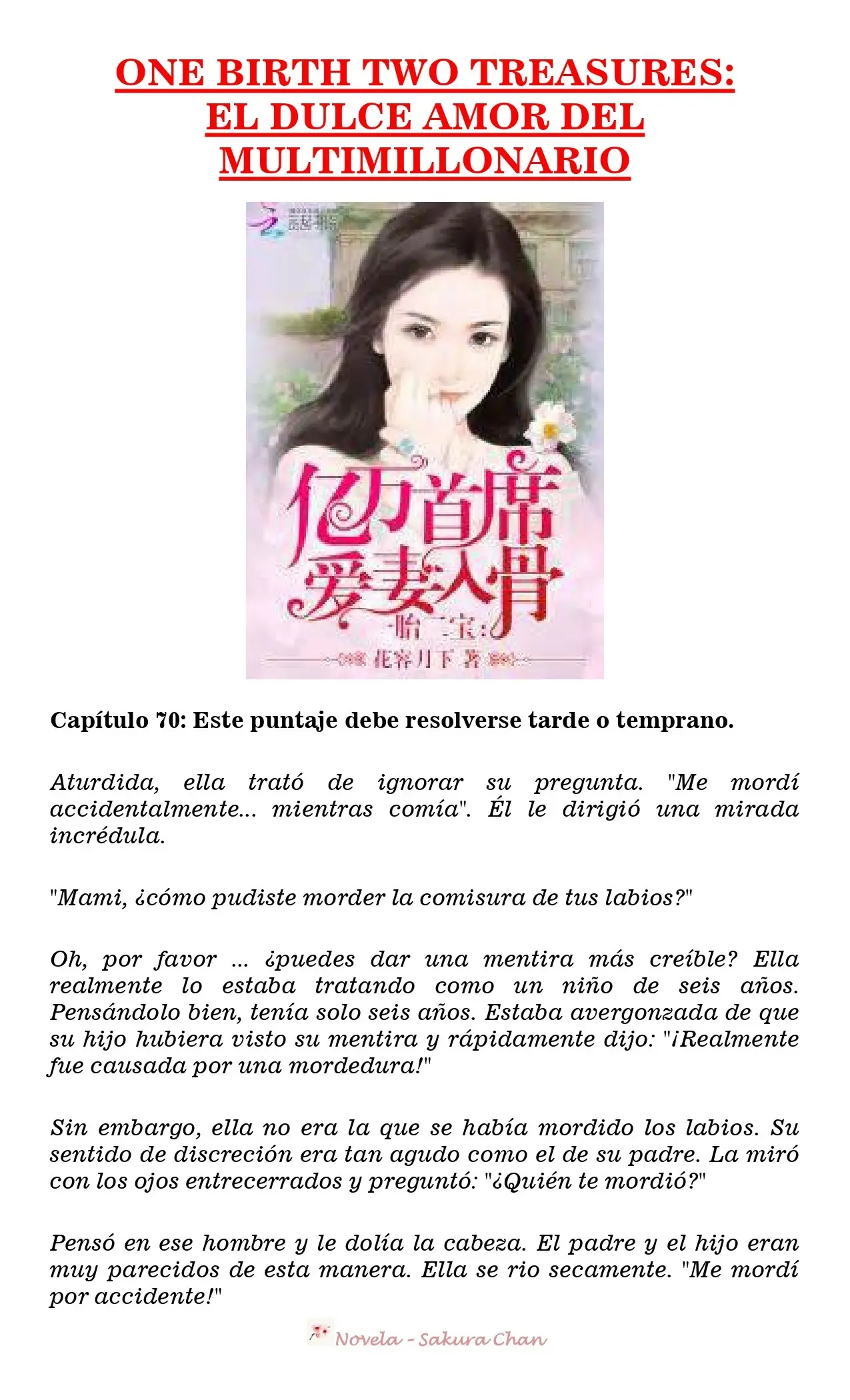 Un nacimiento dos tesoros: El dulce amor del multimillonario (2019) - Capítulo 70 - Página 2 - LectorTMOo