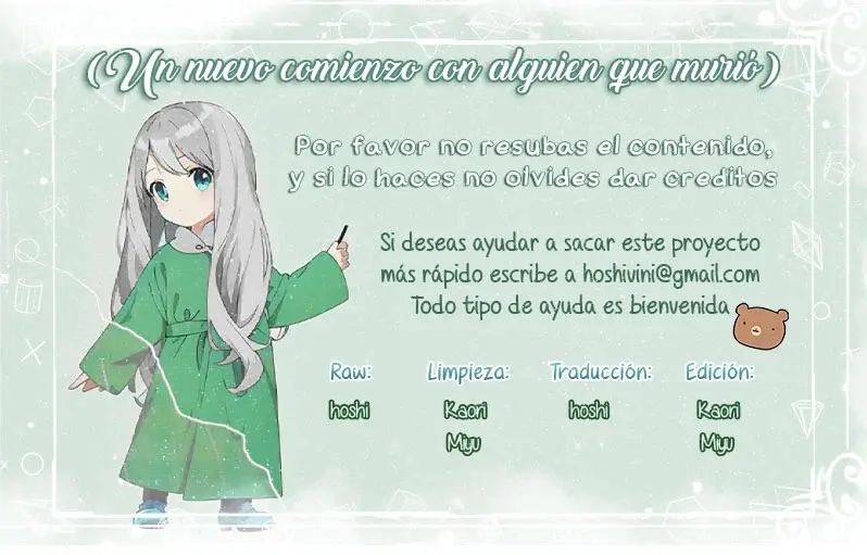 Un nuevo comienzo con alguien que murió - Capítulo 6 - Página 27 - LectorTMOo