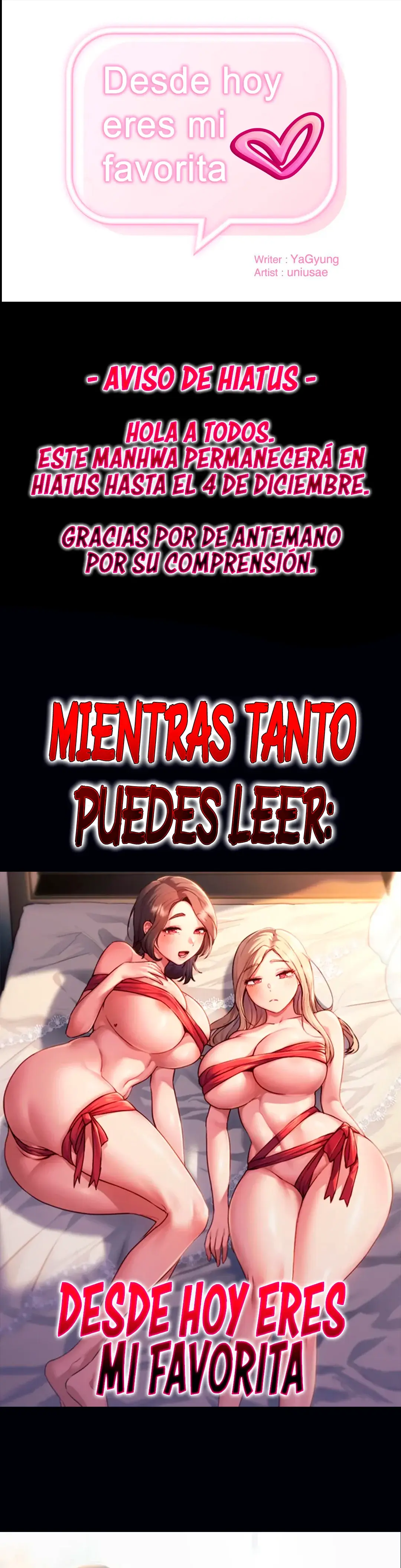 Una nueva historia (Desde hoy eres mi favorita) (2023) - Capítulo 23.5 - Página 1 - LectorTMOo