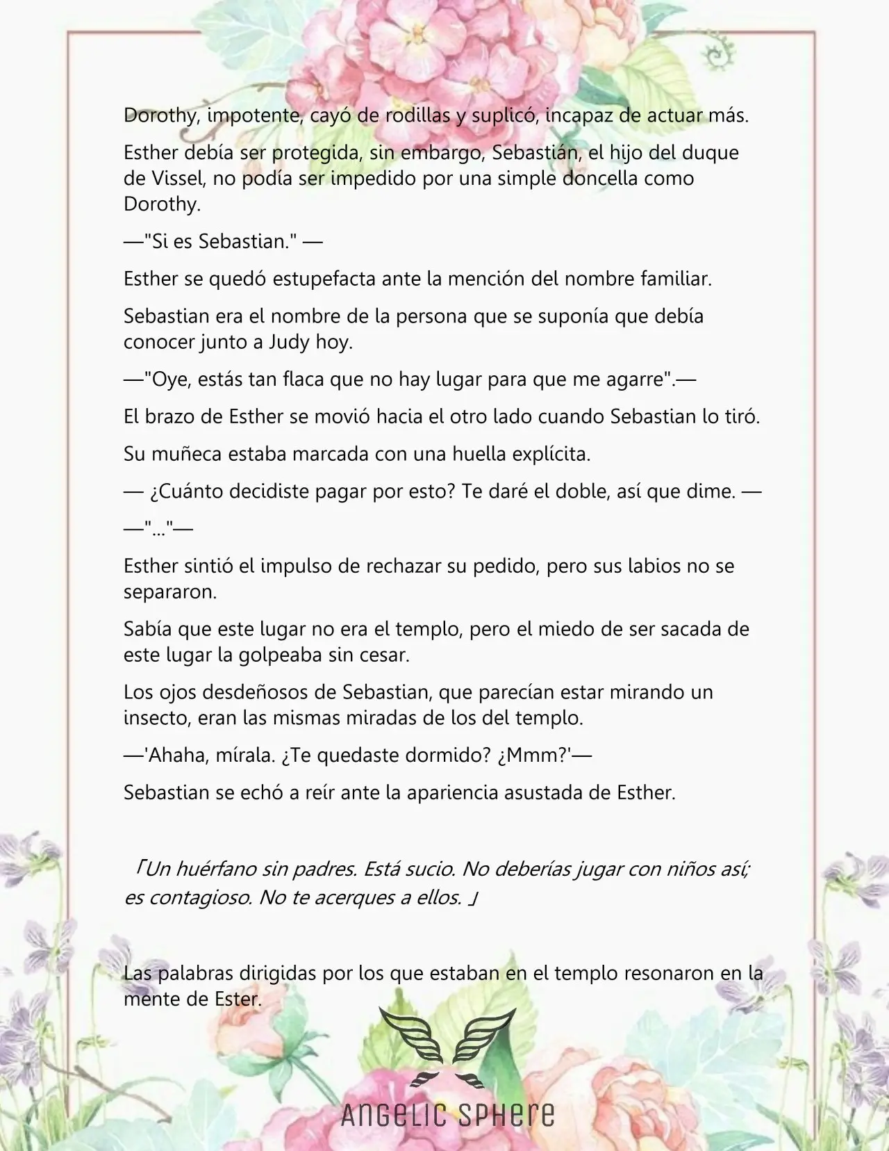 Una Santa Adoptada Por El Gran Duque (Novela) (2023) - Capítulo 15 - Página 8 - LectorTMOo