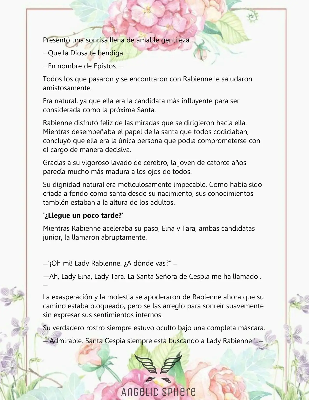 Una Santa Adoptada Por El Gran Duque (Novela) (2023) - Capítulo 17 - Página 6 - LectorTMOo