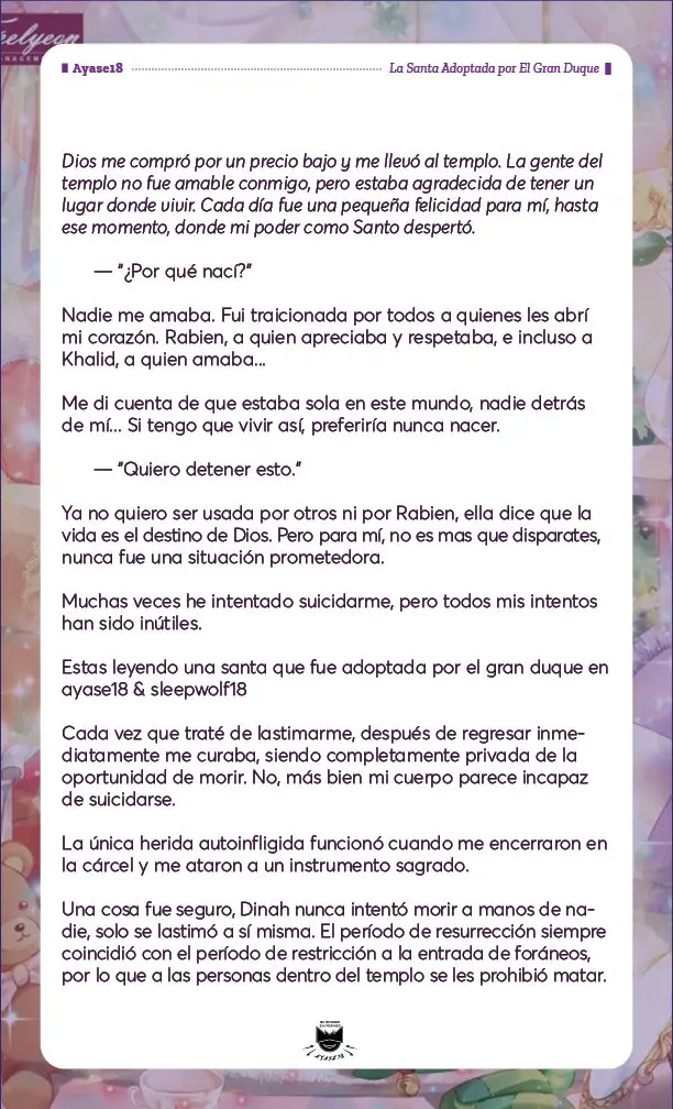 Una Santa Adoptada Por El Gran Duque (Novela) (2023) - Capítulo 2 - Página 10 - LectorTMOo