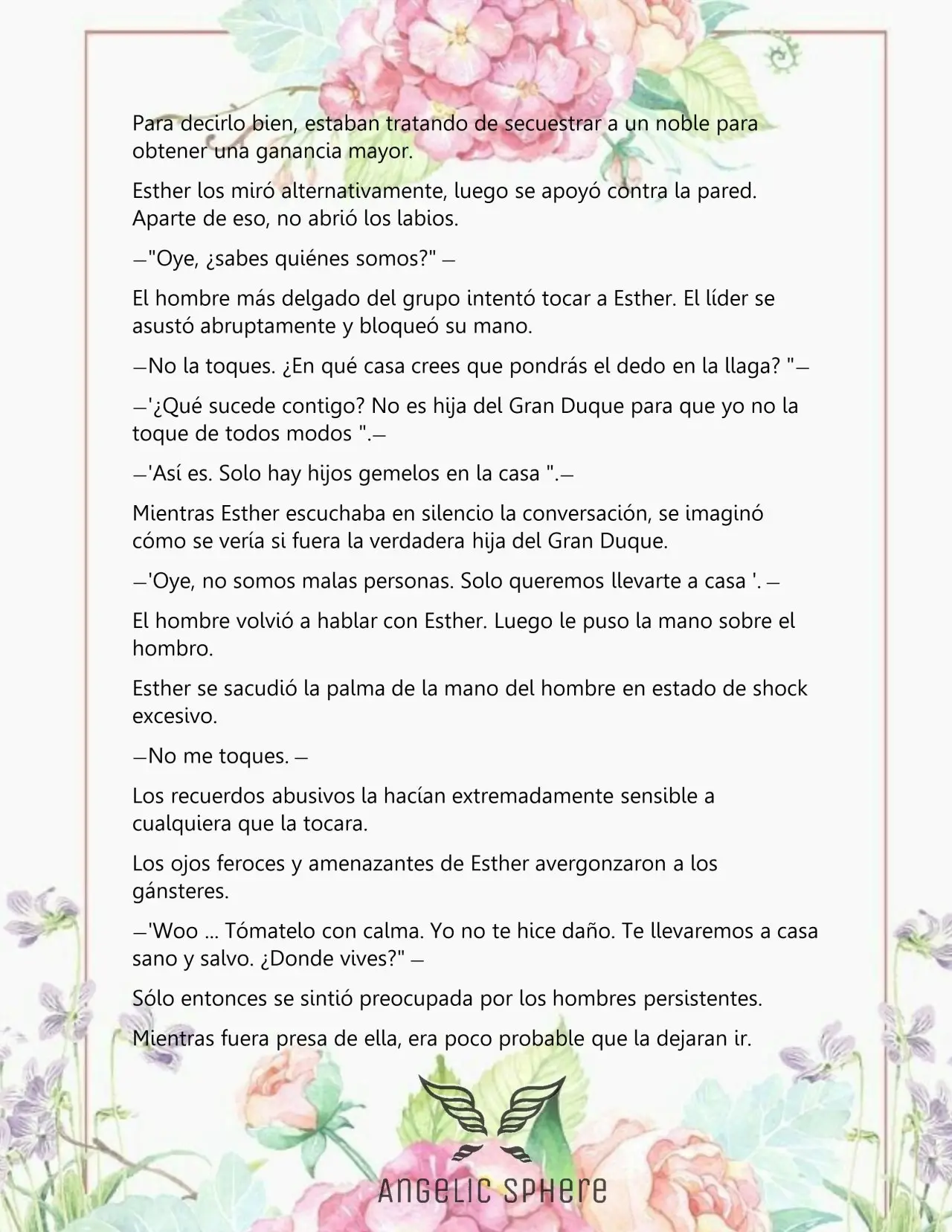 Una Santa Adoptada Por El Gran Duque (Novela) (2023) - Capítulo 22 - Página 6 - LectorTMOo