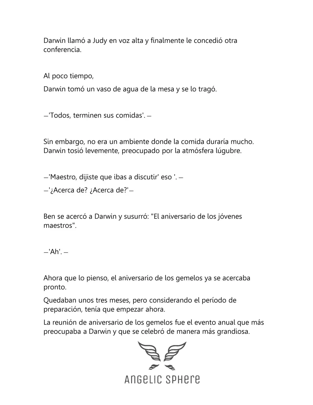 Una Santa Adoptada Por El Gran Duque (Novela) (2023) - Capítulo 23 - Página 8 - LectorTMOo
