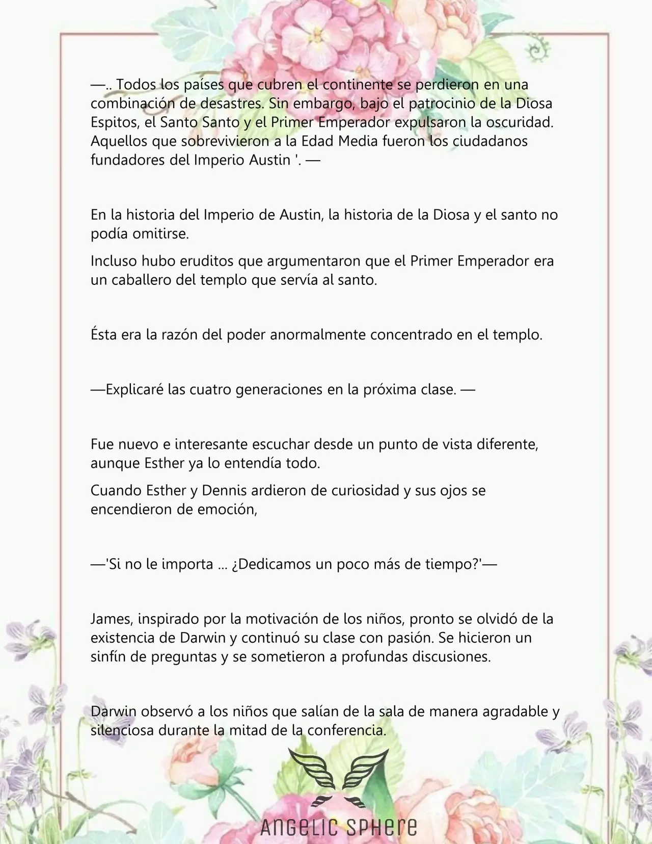 Una Santa Adoptada Por El Gran Duque (Novela) (2023) - Capítulo 31 - Página 10 - LectorTMOo