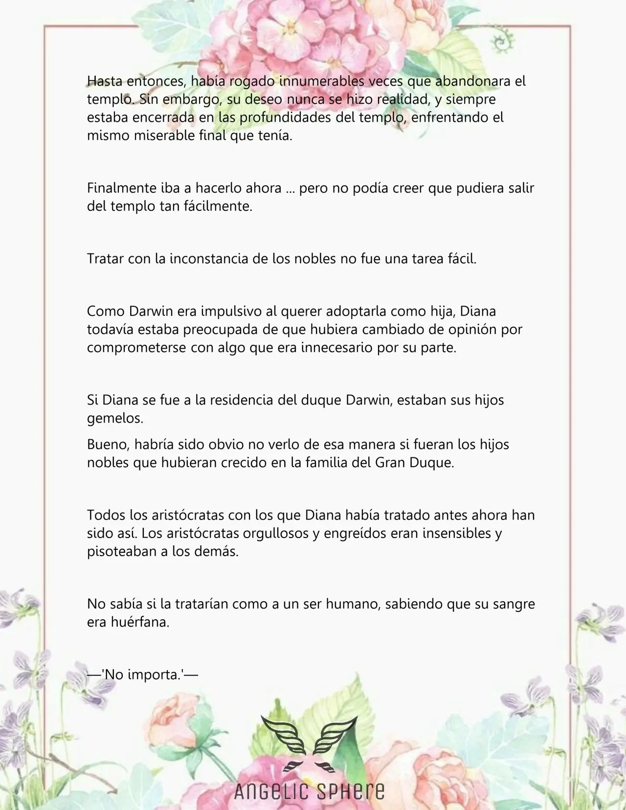 Una Santa Adoptada Por El Gran Duque (Novela) (2023) - Capítulo 6 - Página 9 - LectorTMOo