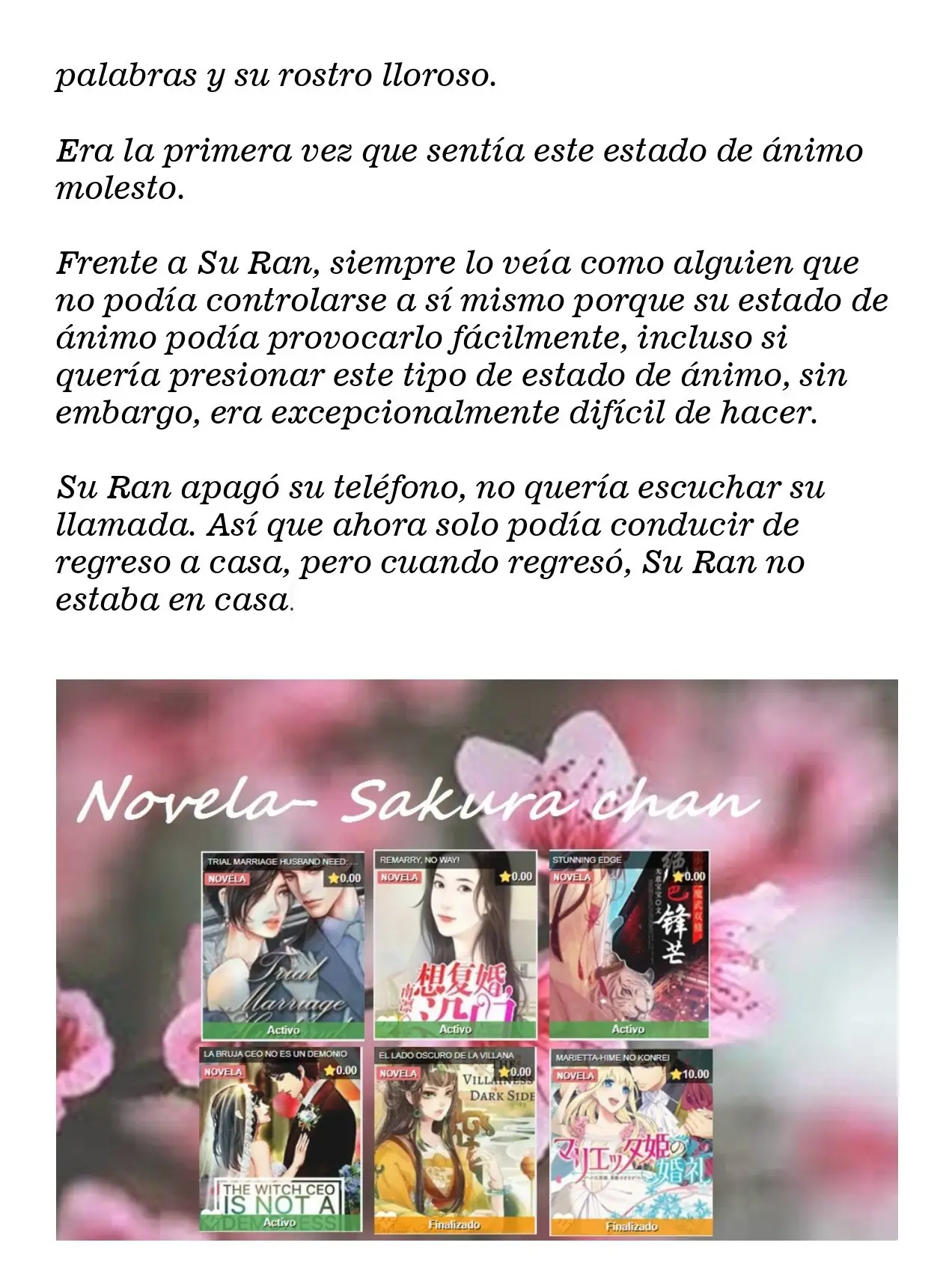 VOLVERNOS A CASAR, ¡DE NINGUNA MANERA! (Novela) (2018) - Capítulo 107 - Página 6 - LectorTMOo