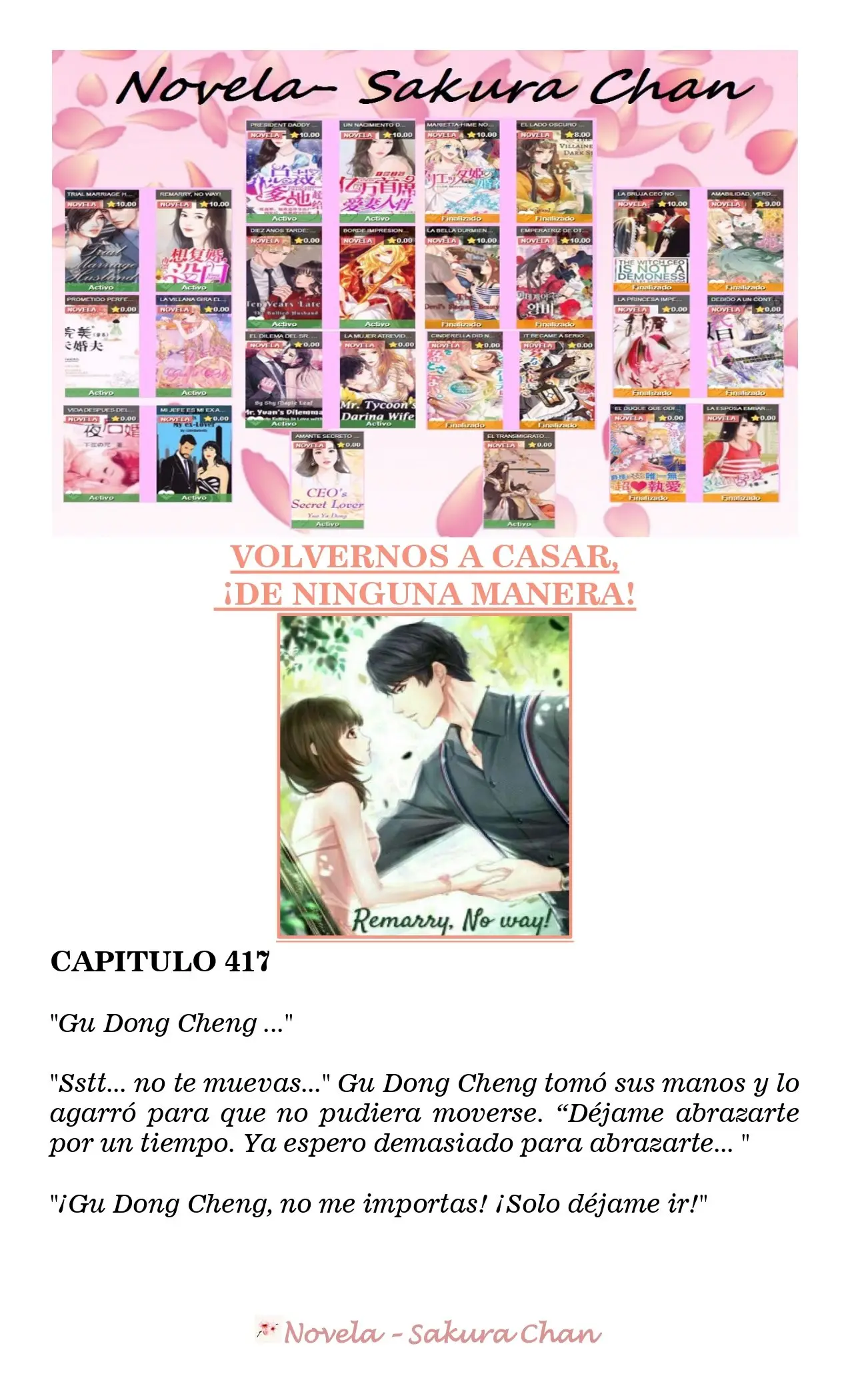 VOLVERNOS A CASAR, ¡DE NINGUNA MANERA! (Novela) (2018) - Capítulo 417 - Página 5 - LectorTMOo