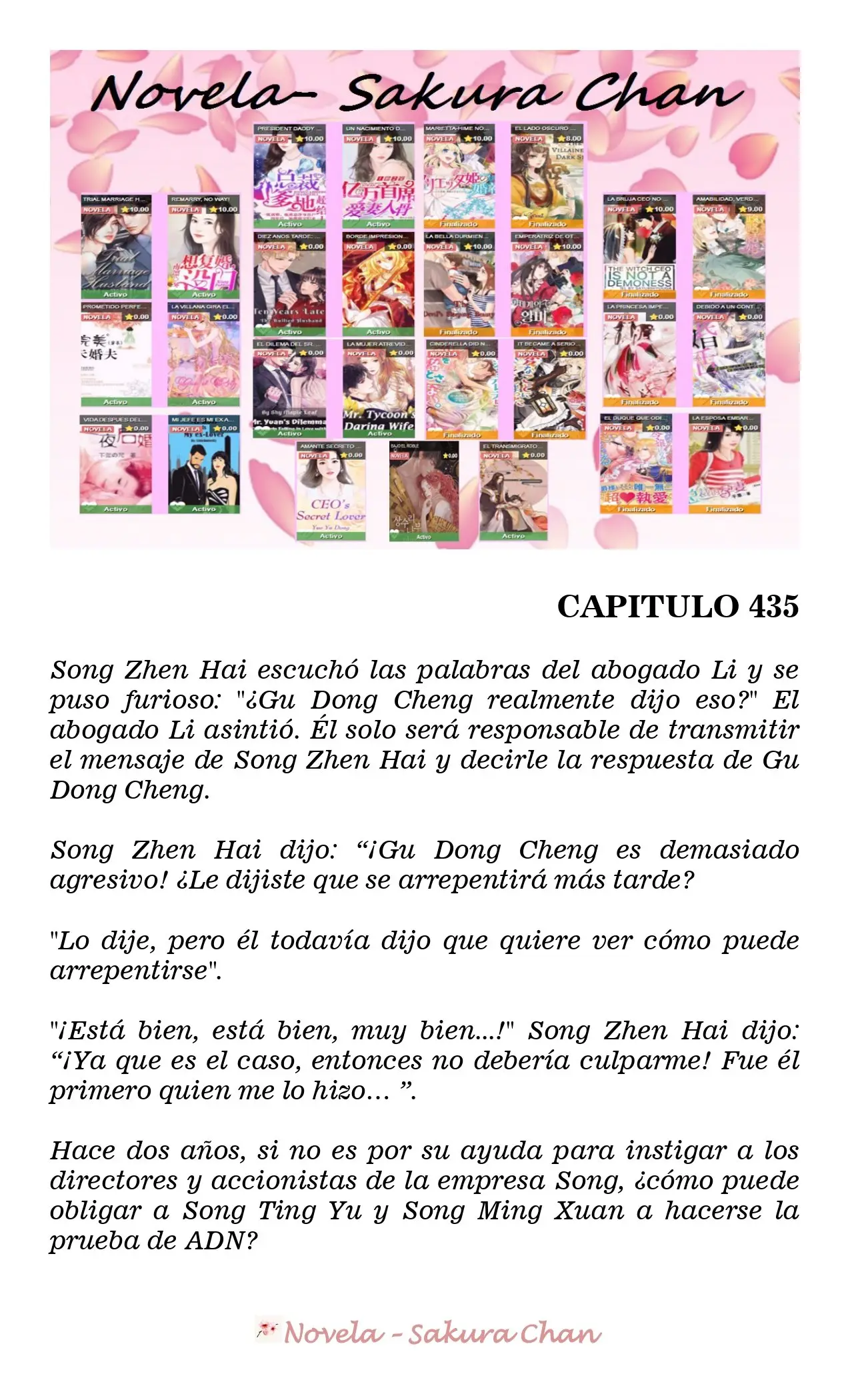 VOLVERNOS A CASAR, ¡DE NINGUNA MANERA! (Novela) (2018) - Capítulo 435 - Página 2 - LectorTMOo