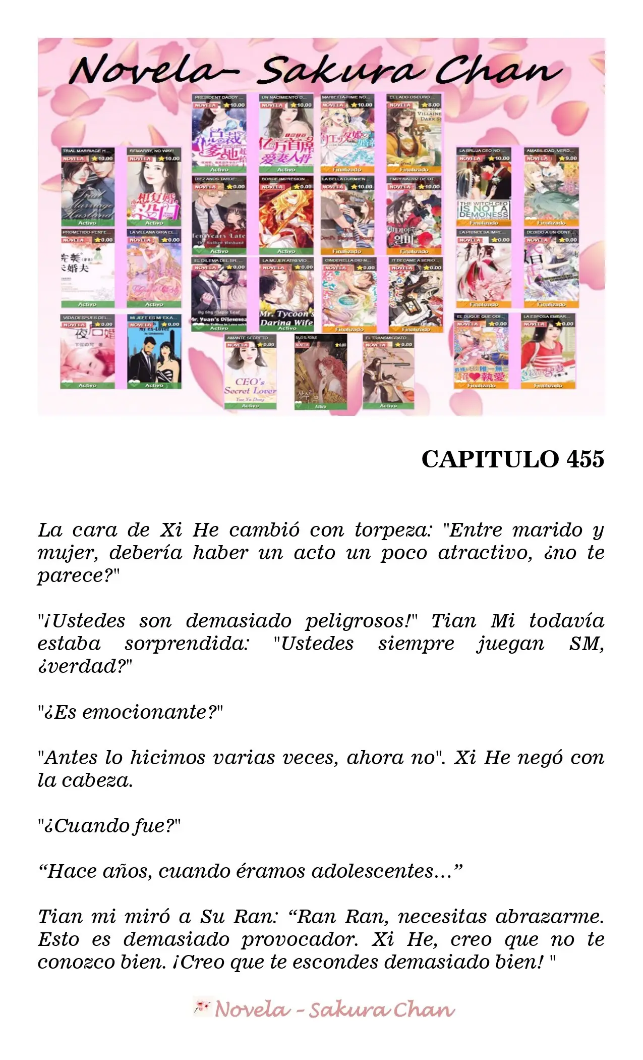 VOLVERNOS A CASAR, ¡DE NINGUNA MANERA! (Novela) (2018) - Capítulo 455 - Página 2 - LectorTMOo