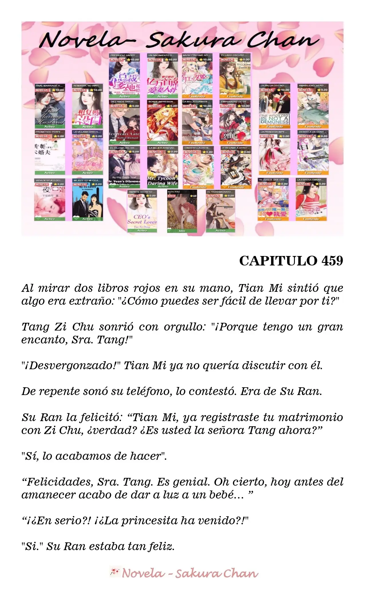 VOLVERNOS A CASAR, ¡DE NINGUNA MANERA! (Novela) (2018) - Capítulo 459 - Página 2 - LectorTMOo
