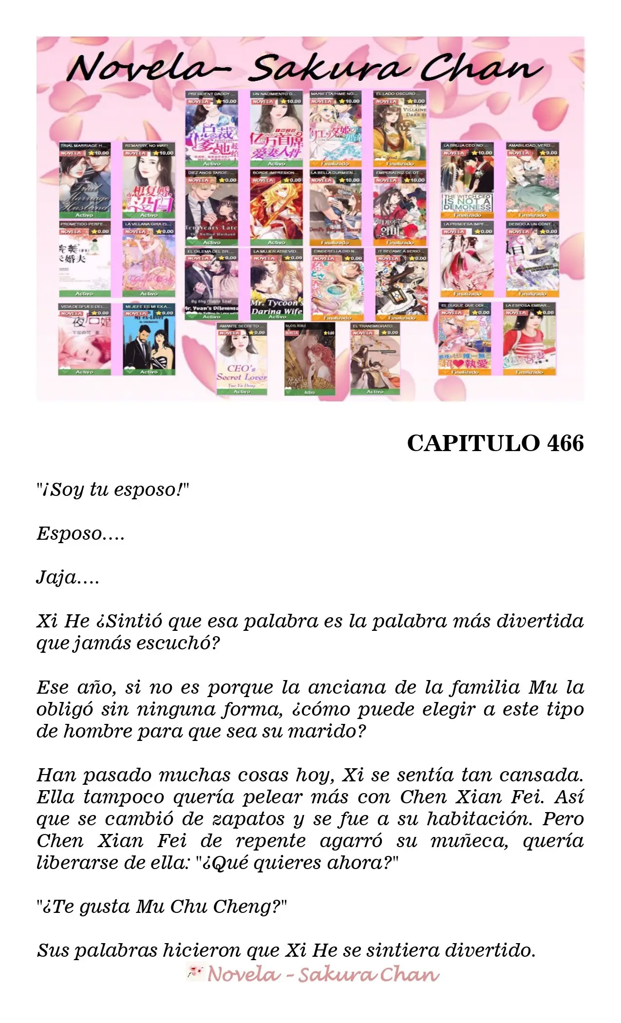 VOLVERNOS A CASAR, ¡DE NINGUNA MANERA! (Novela) (2018) - Capítulo 466 - Página 2 - LectorTMOo